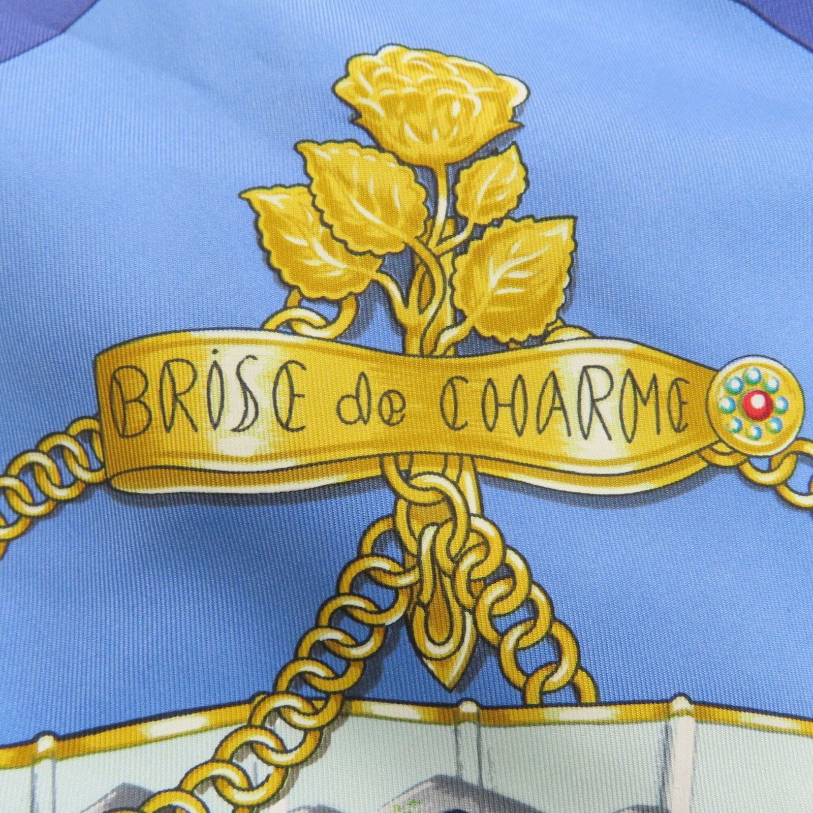 Silk Hermes Scarf - 5
