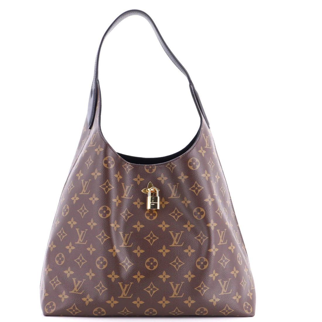 Canvas Hobo Leather Louis Vuitton Flower Monogram with: Canvas Hobo Leather Louis Vuitton Flower Monogram with Brown Leather Louis Vuitton Flower Hobo Monogram Canvas with Gold Hardware, featuring a classic Flower Hobo design and iconic Monogram pattern,