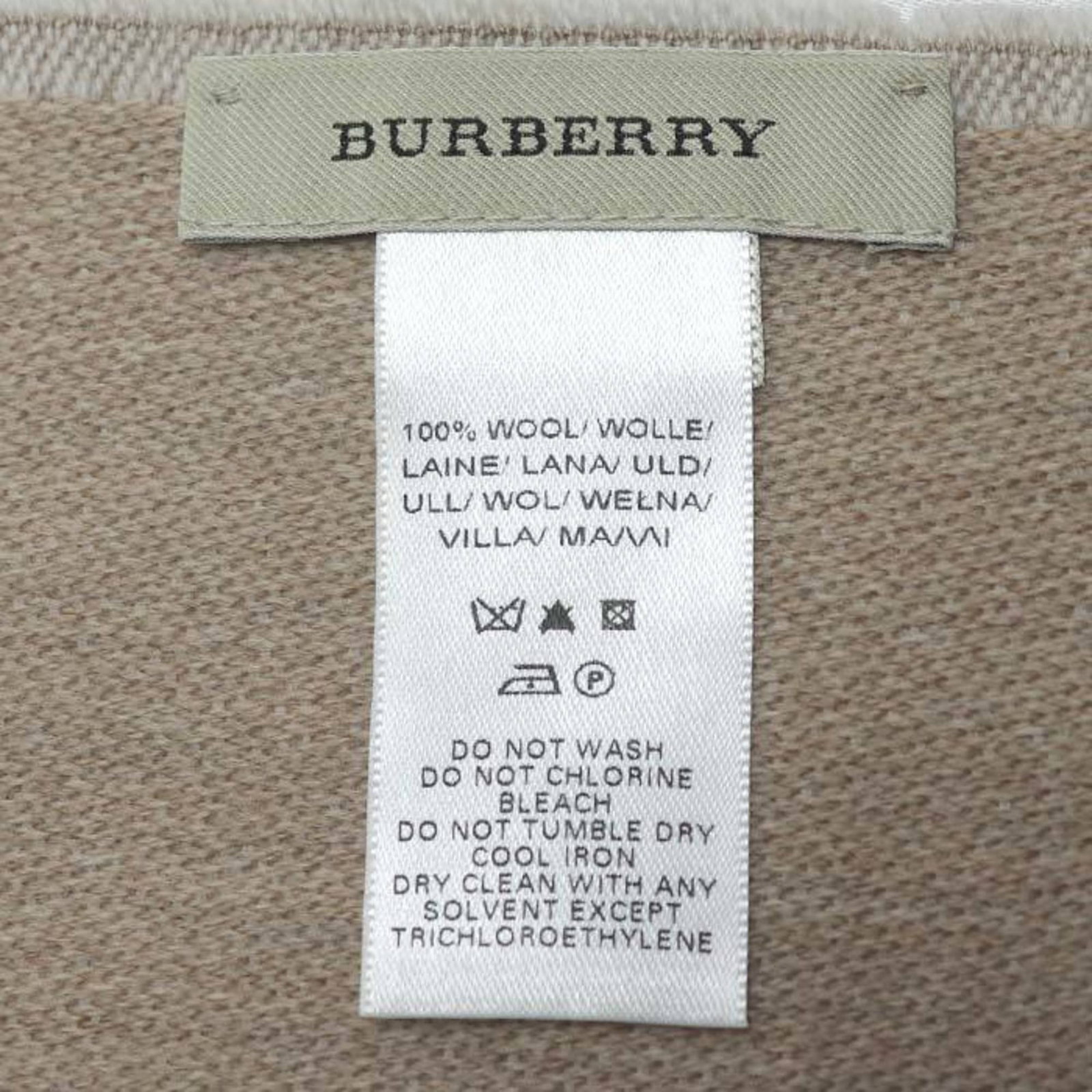Wool Shawl Burberry - 5