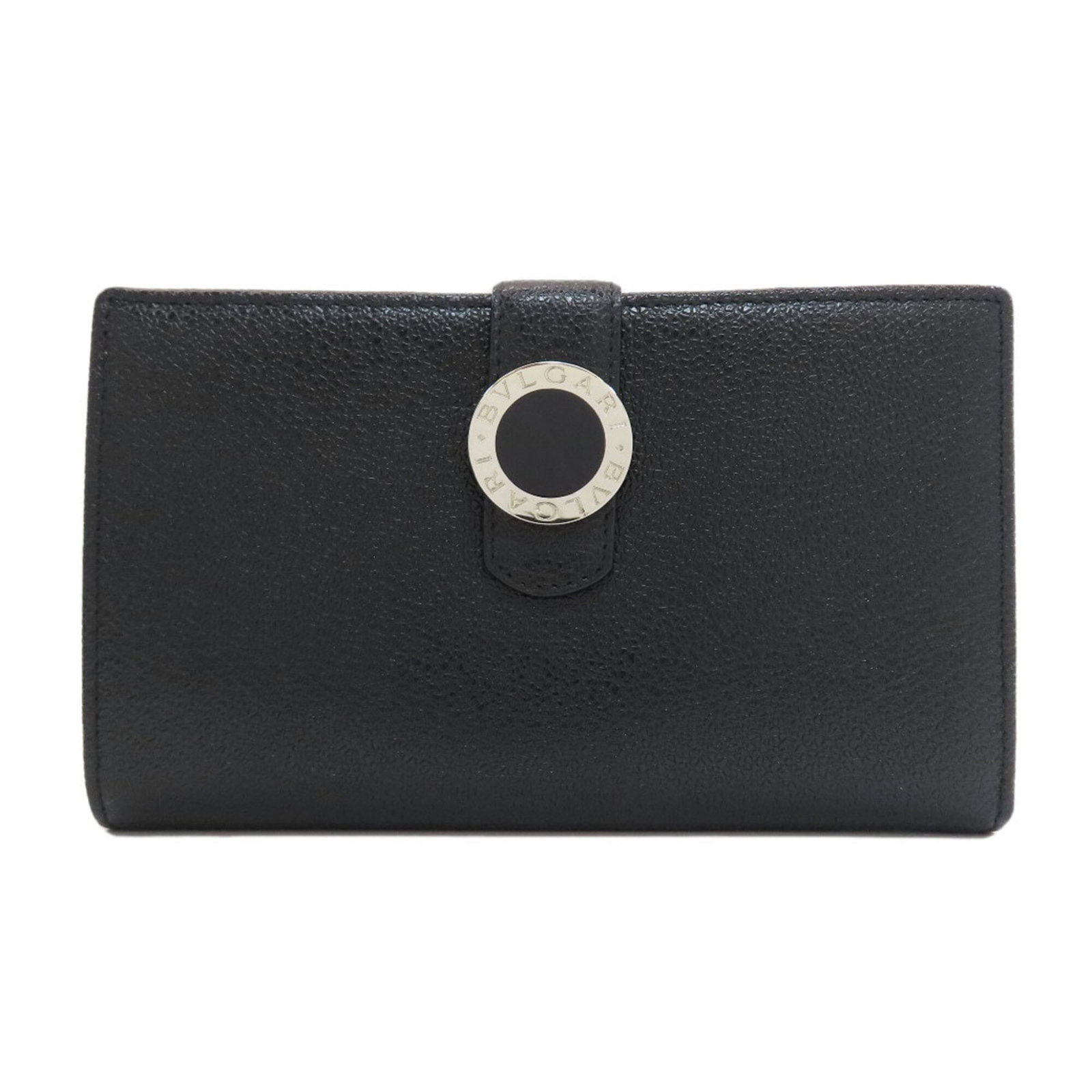 Bvlgari Long Wallet (Bi-Fold) Leather: Bvlgari Long Wallet (Bi-Fold) Leather Item Specifics: Brand: Bvlgari Line: Bvlgari Bvlgari Type: Long wallet (bi-fold) Gender: Women Material: Leather Color: Black Size (HxWxD): 10.5cm x 17cm x 2.5cm
