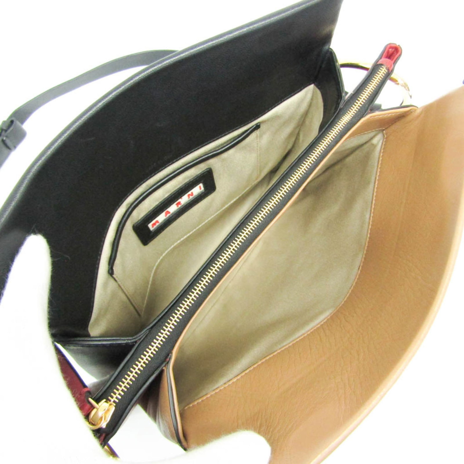 Shoulder Bag Leather Marni - 3