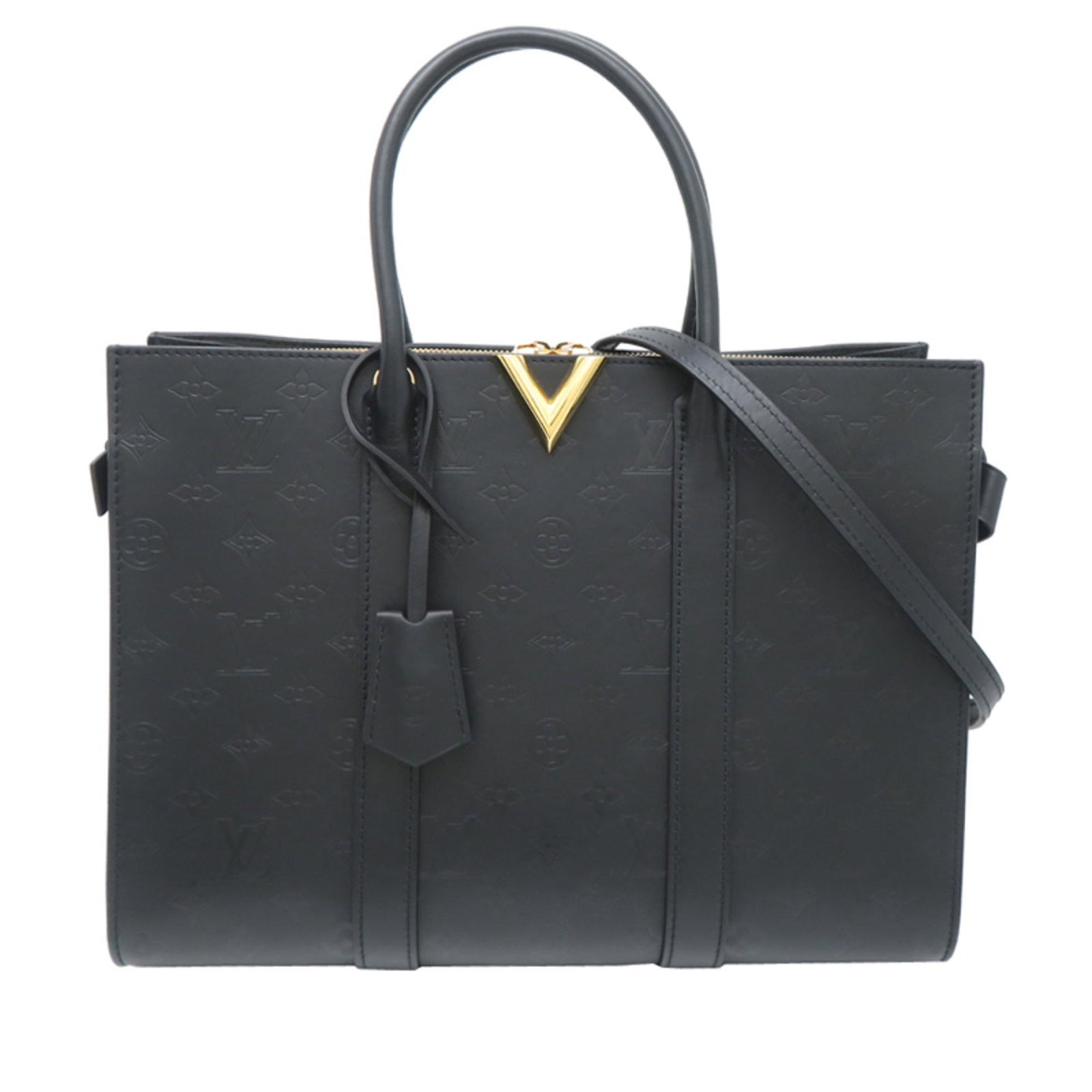 Handbag Shadow Monogram Vuitton Louis: Handbag Shadow Monogram Vuitton Louis Monogram Shadow Vuitton Louis handbag in black, featuring the iconic Louis Vuitton monogram pattern. This stylish and sophisticated bag measures 25cm x 34cm x