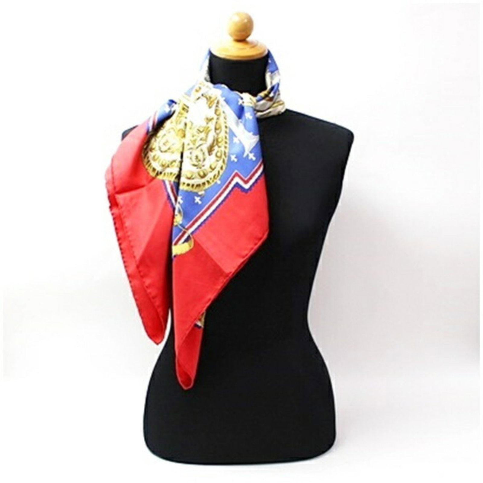 Silk Hermes Scarf - 4