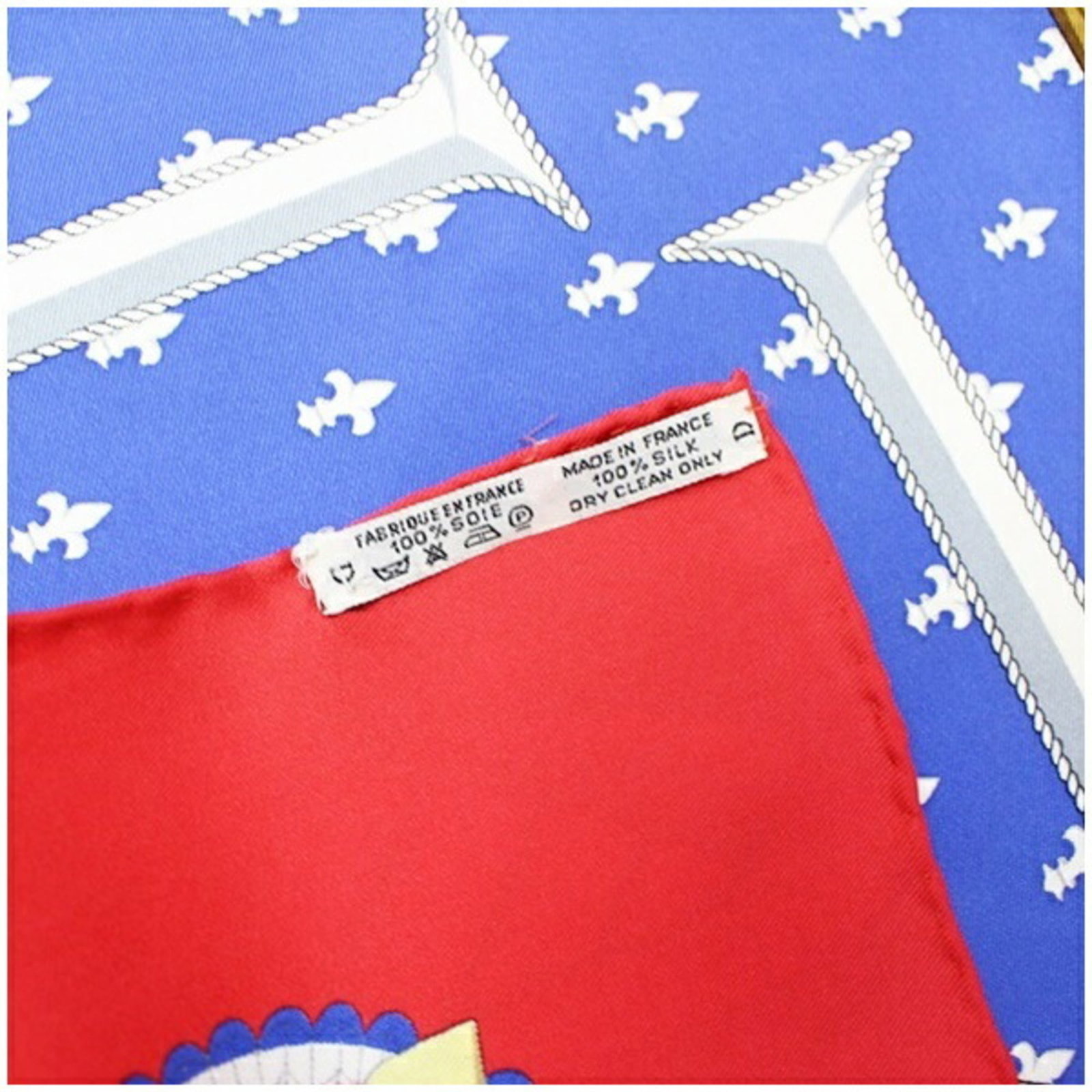 Silk Hermes Scarf - 5