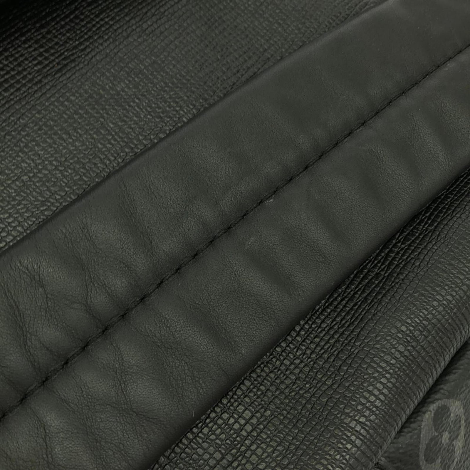 Canvas Leather Backpack Coated Louis Vuitton - 6