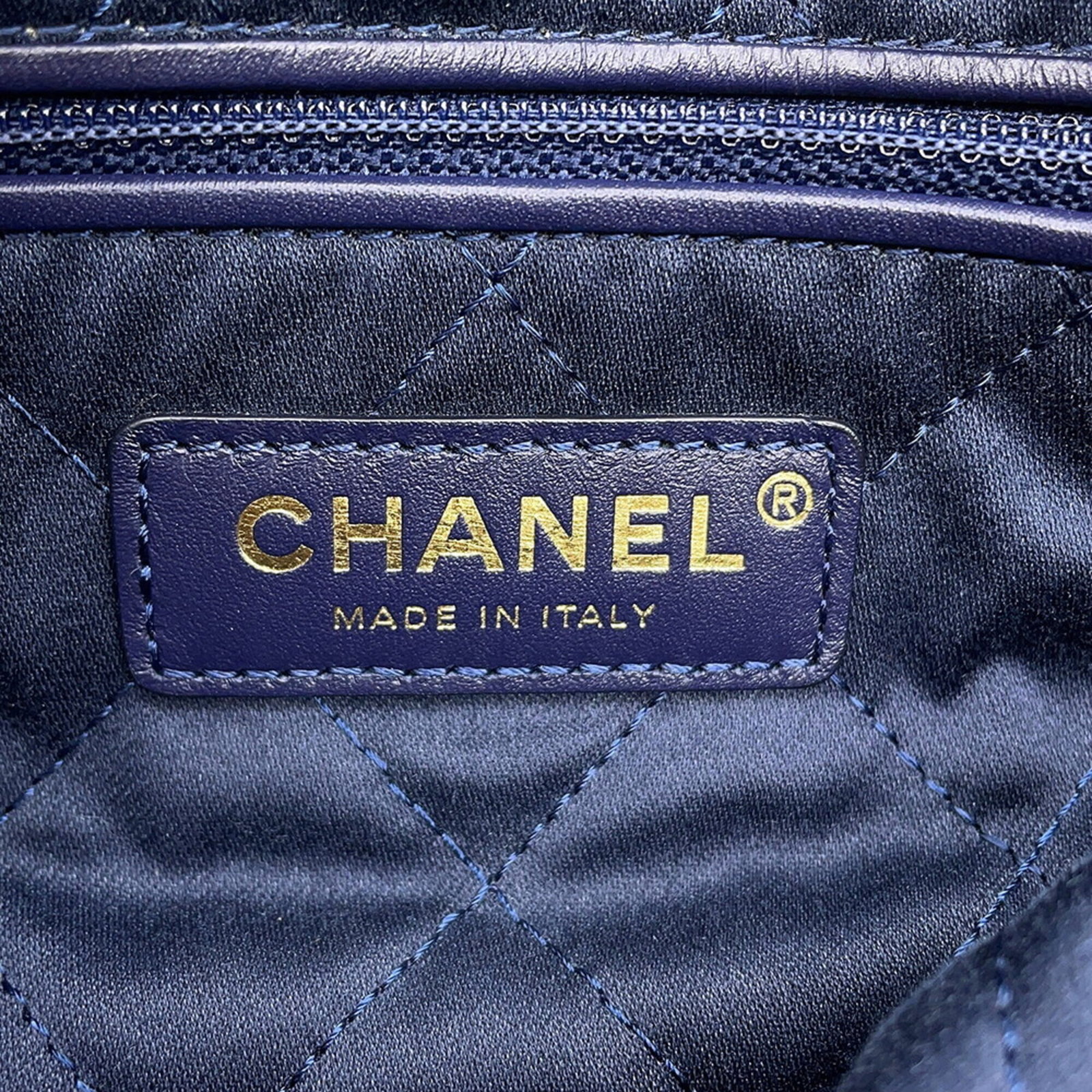 Calfskin Grained Chanel Backpack - 13