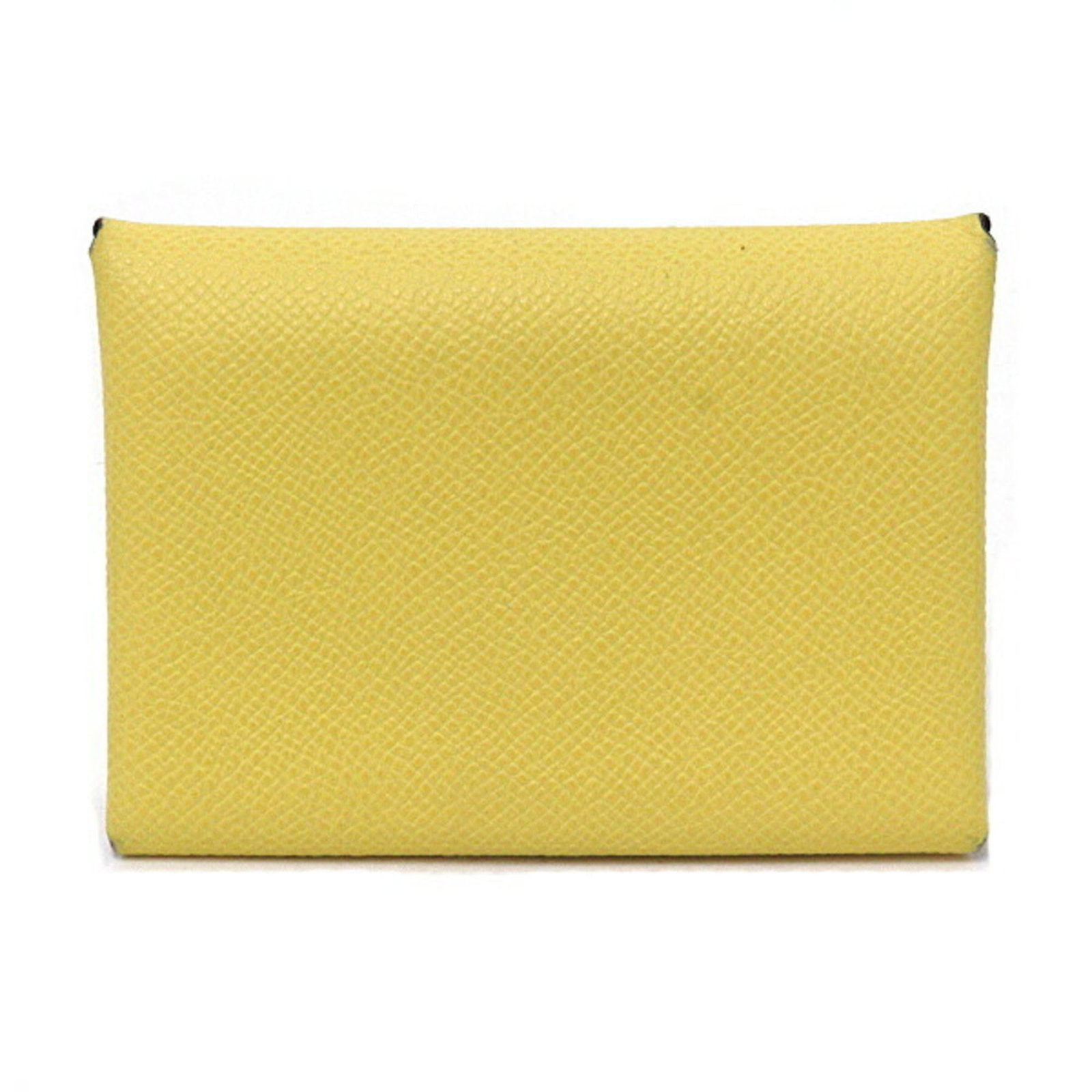 Hermes Coin Purse/ Coin Case Epsom Leather: Hermes Coin Purse/ Coin Case Epsom Leather Epsom leather coin purse from the iconic French brand Hermes, featuring a classic design with a signature that bears the mark of the renowned luxury house.