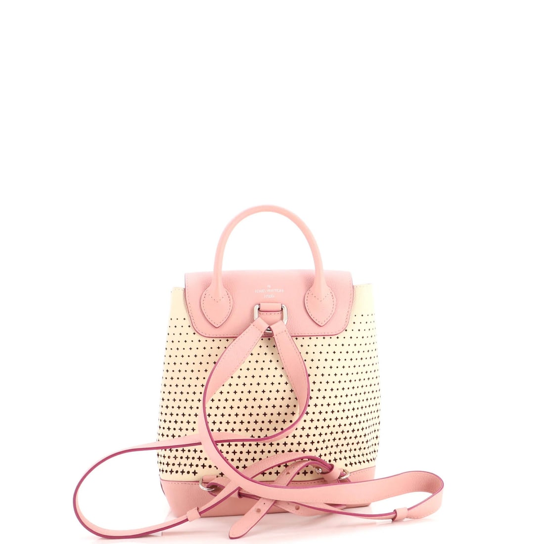 Lockme Backpack Louis Vuitton Perforated Leather - 3