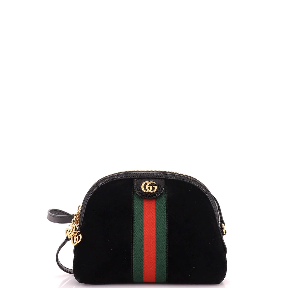 Small Suede Gucci Dome Ophidia Bag Shoulder: Small Suede Gucci Dome Ophidia Bag Shoulder Small Suede Gucci Dome Ophidia Bag Shoulder for sale. This black small Ophidia Dome Shoulder Bag features suede exterior material and satin interior, with