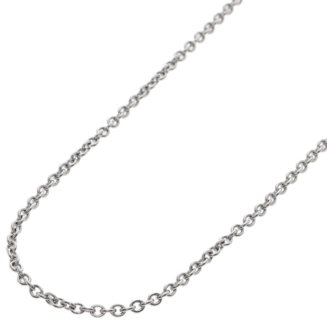 Chain 16.5" Necklace Gold K18 White Cartier: Chain 16.5" Necklace Gold K18 White Cartier Chain 16.5" Necklace Gold K18 White CartierK18 white gold provides a luxurious and durable material for this 16.5" necklace, a notable length that can be