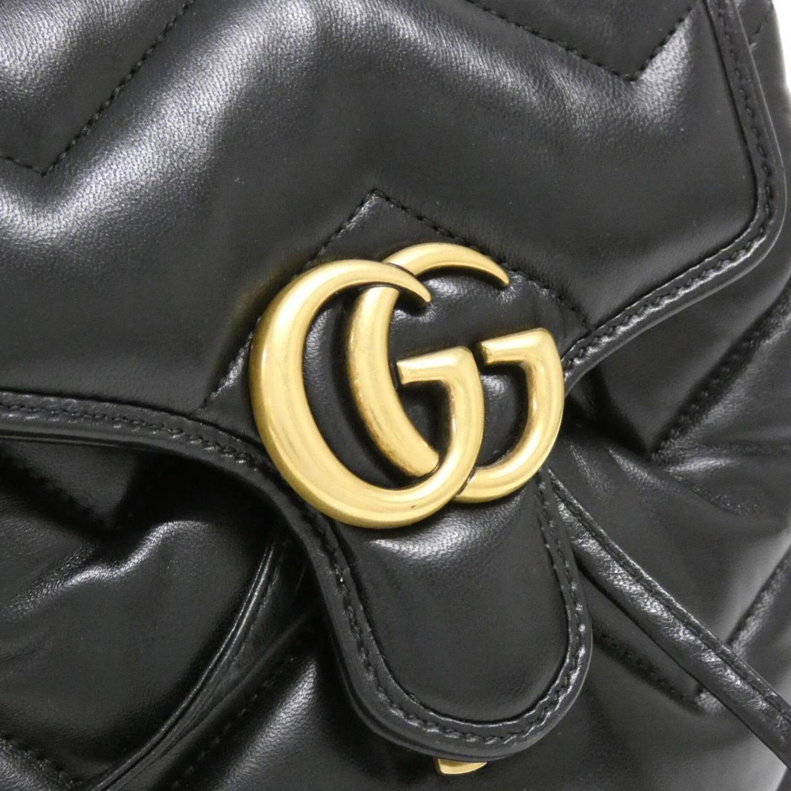 Leather Gucci Backpack Quilting - 6