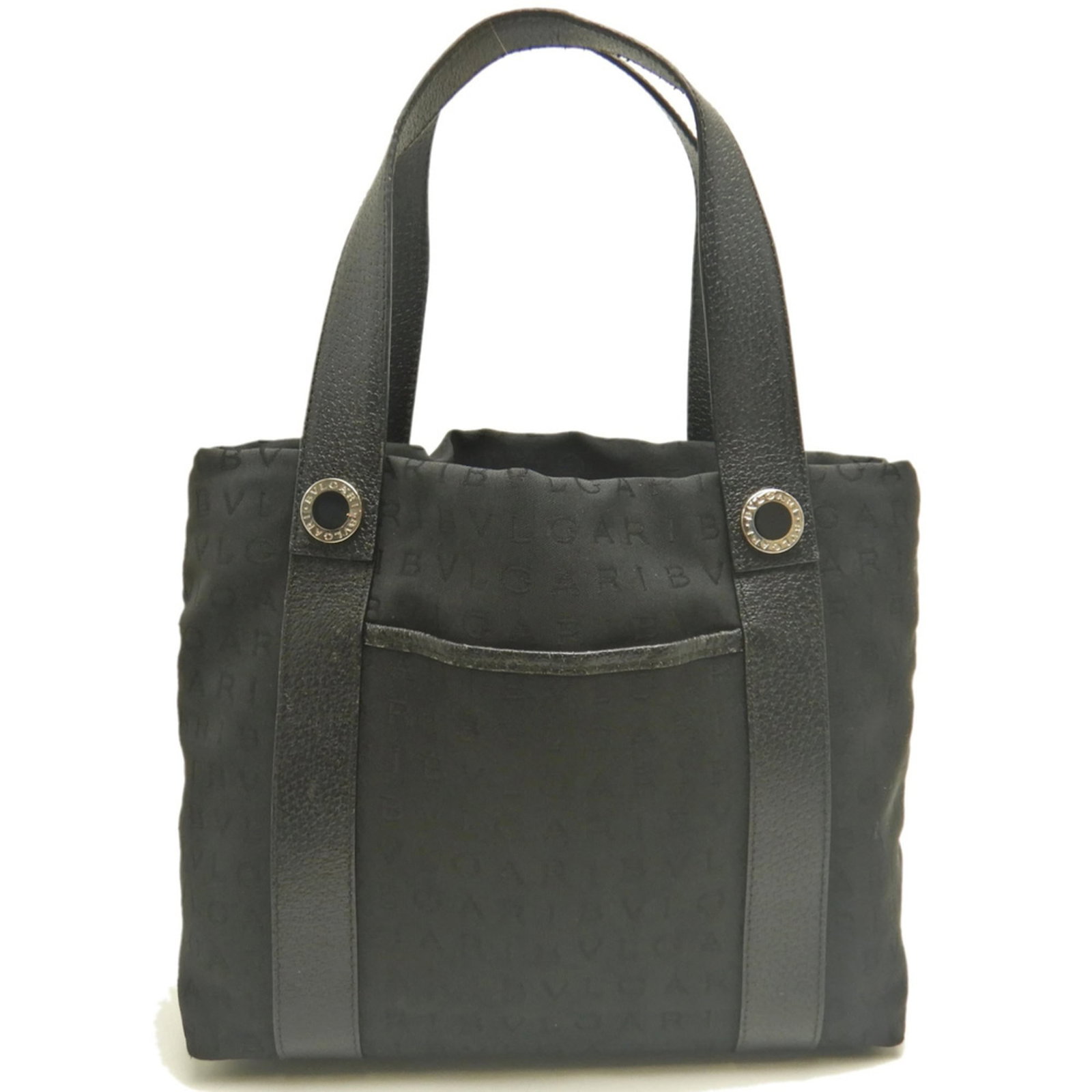 Canvas Leather Bag Tote Bvlgari: Canvas Leather Bag Tote Bvlgari Canvas Leather Bag Tote Bvlgari - A stylish and versatile tote bag from Italian luxury brand Bvlgari, crafted from high-quality canvas and leather materials in a sleek