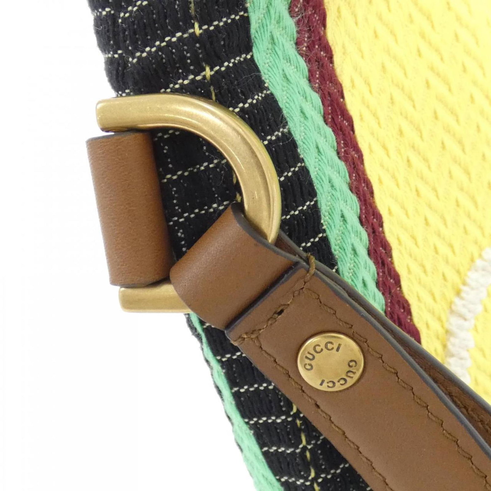Handbag Canvas Gucci - 5