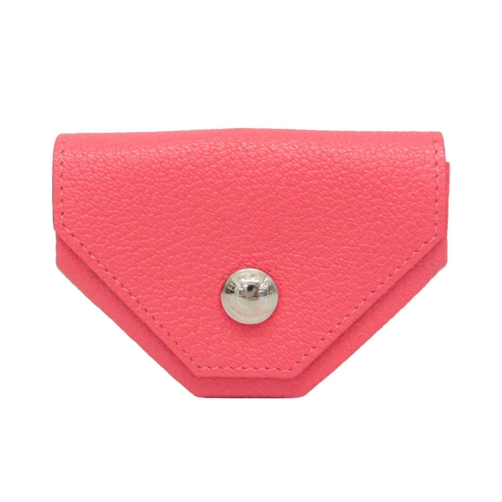 Hermes Coin Case Leather Purse Chevre: Hermes Coin Case Leather Purse Chevre This 2013 Hermes LE 72 Chevre leather coin case purse is a compact and elegant accessory, measuring 7cm x 9cm x 1.5cm. Made from high-quality chevre leather, it