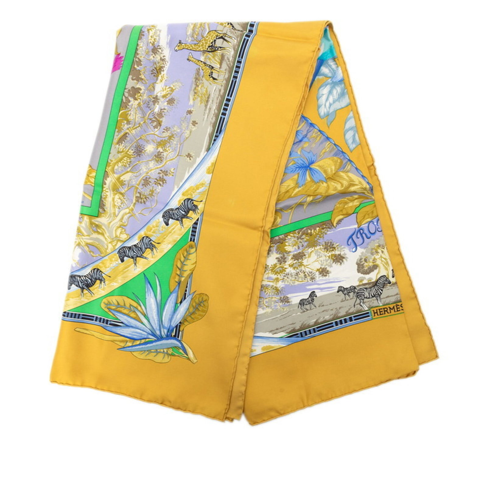 Silk Hermes Scarf - 7