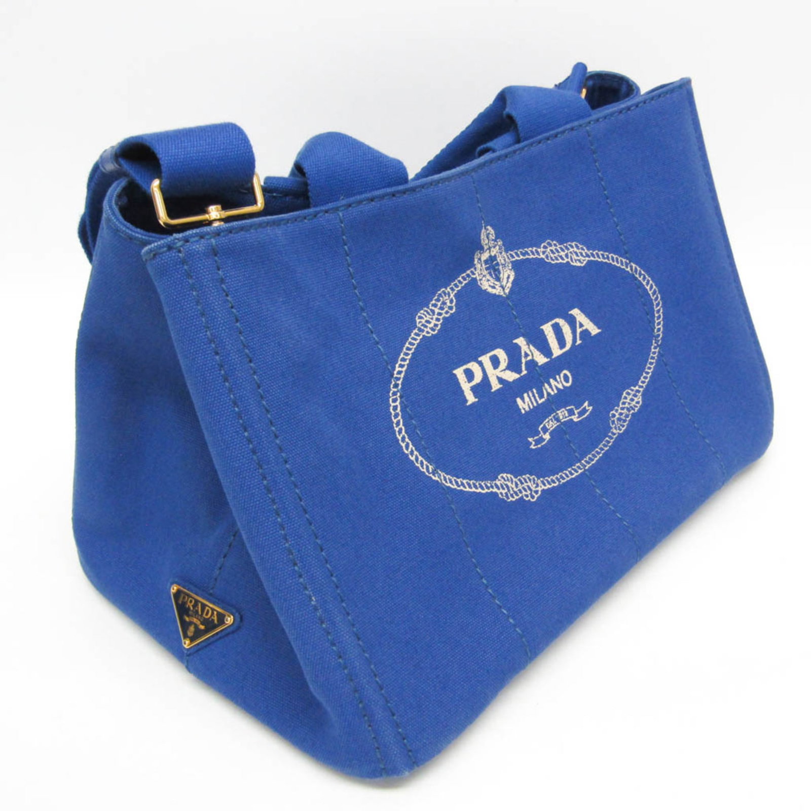 Canvas bag tote Prada - 12