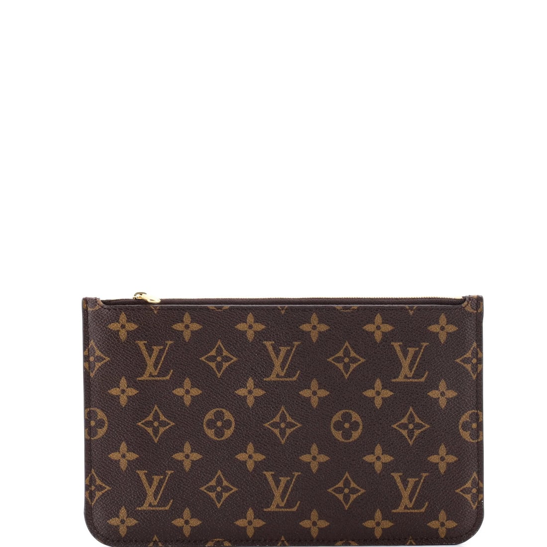 Canvas Large Neverfull Pochette Monogram Louis Vuitton: Canvas Large Neverfull Pochette Monogram Louis Vuitton Canvas Large Neverfull Pochette Monogram Louis Vuitton in Brown. This Louis Vuitton Neverfull Pochette features a classic monogram canvas design 