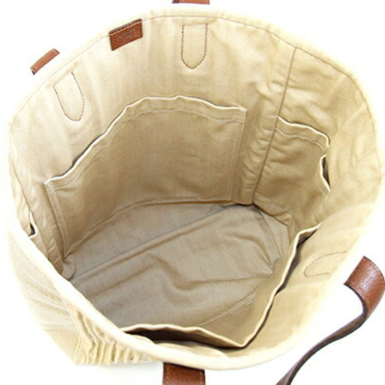 Canvas tote bag Hermes - 3
