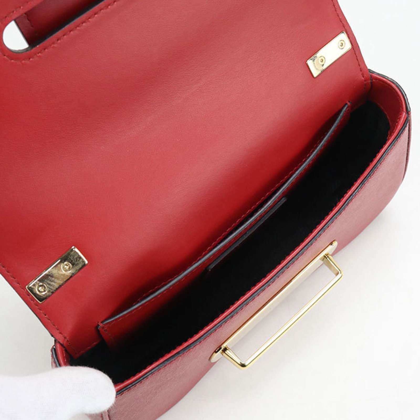 Shoulder Bag Leather Prada - 3