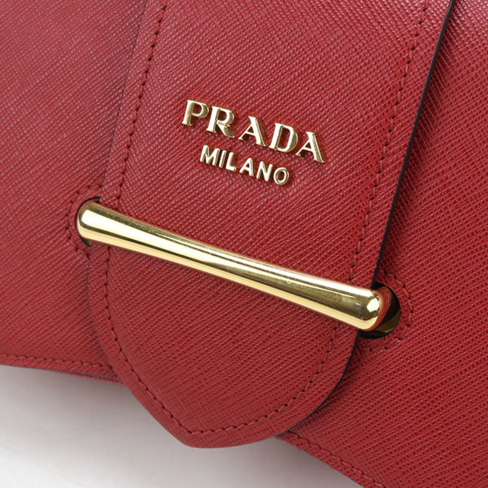 Shoulder Bag Leather Prada - 4