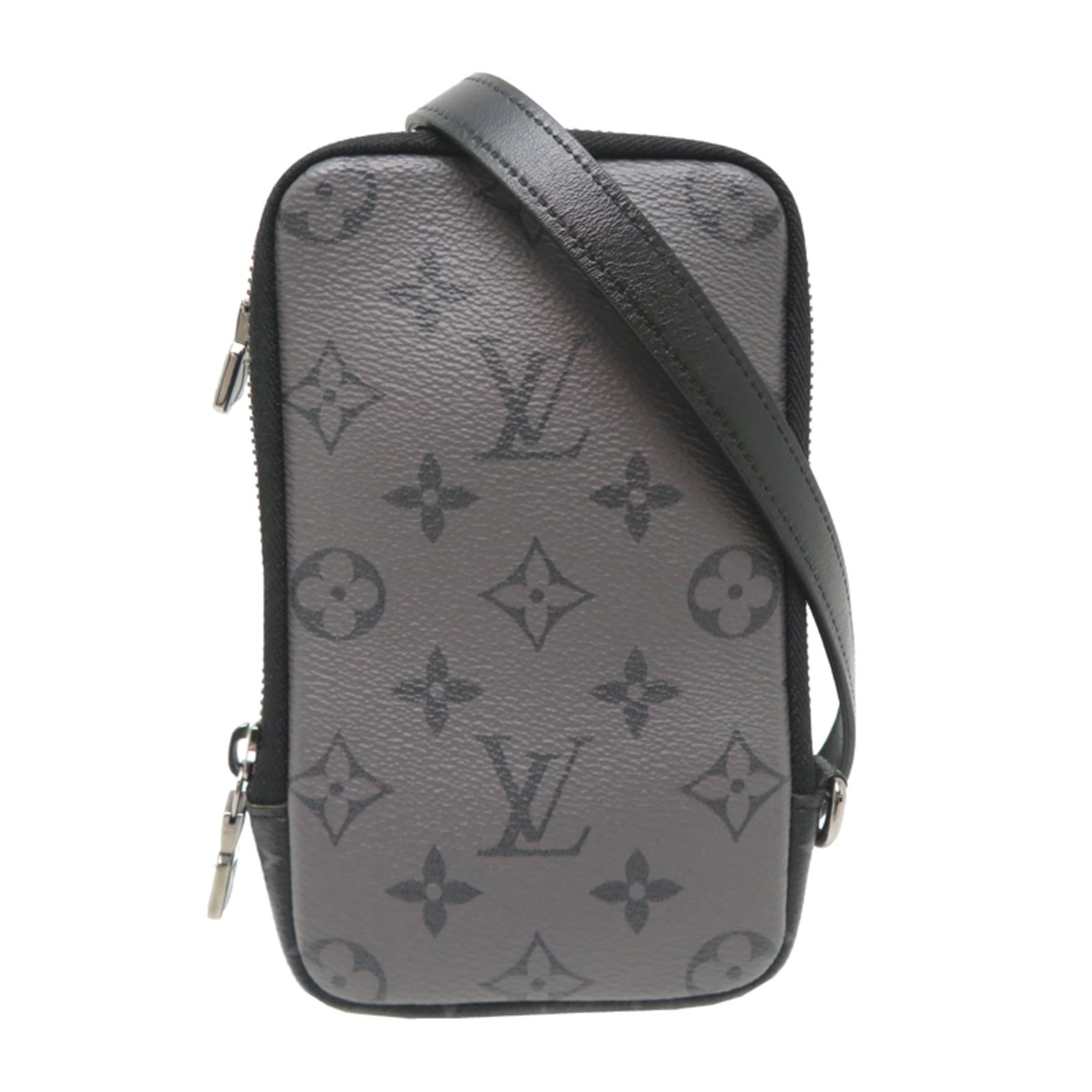Monogram Eclipse Vuitton Bag Shoulder Louis: Monogram Eclipse Vuitton Bag Shoulder Louis Monogram Eclipse Vuitton Bag Shoulder Louis - A sleek and sophisticated shoulder bag featuring the iconic Monogram Eclipse pattern, crafted from