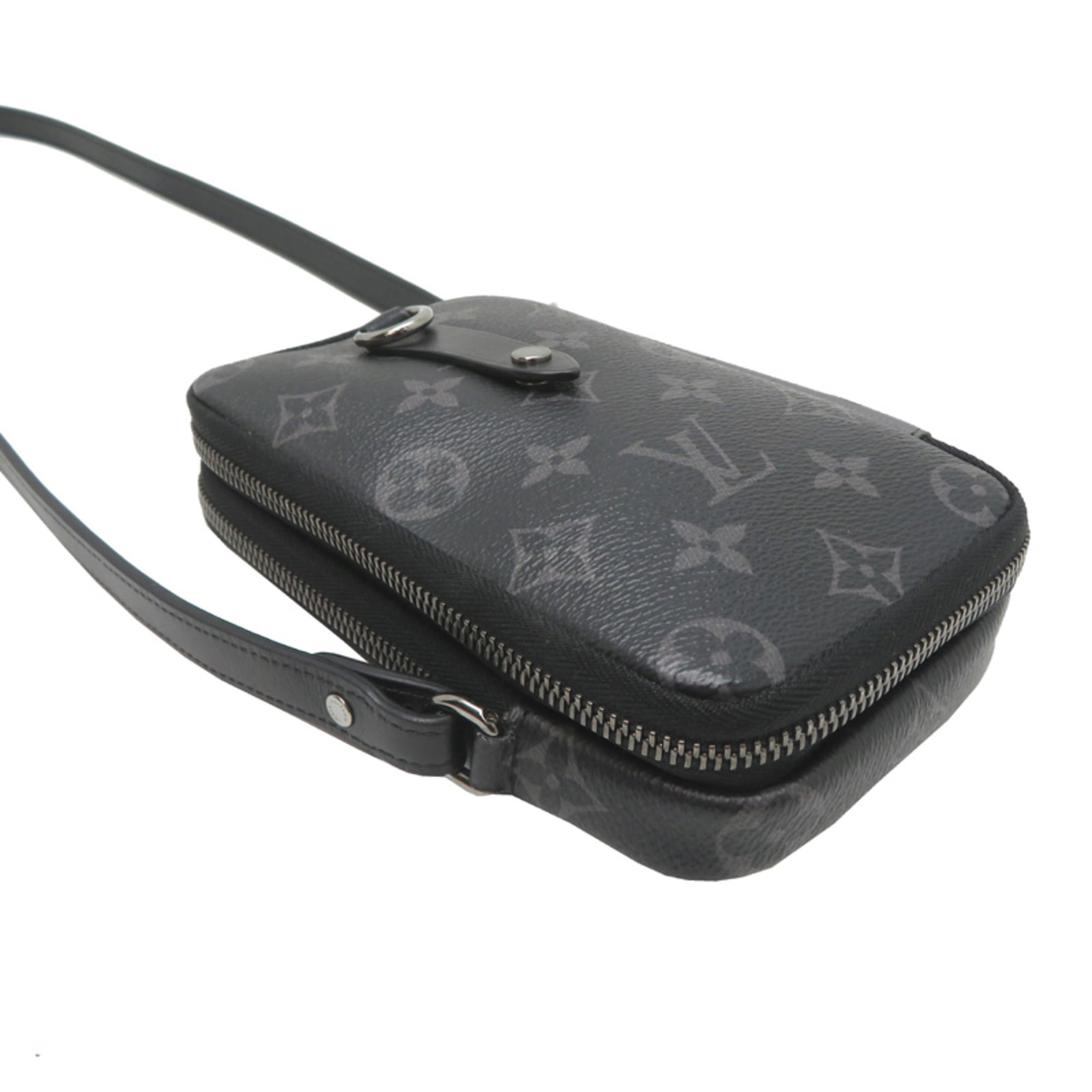 Monogram Eclipse Vuitton Bag Shoulder Louis - 3