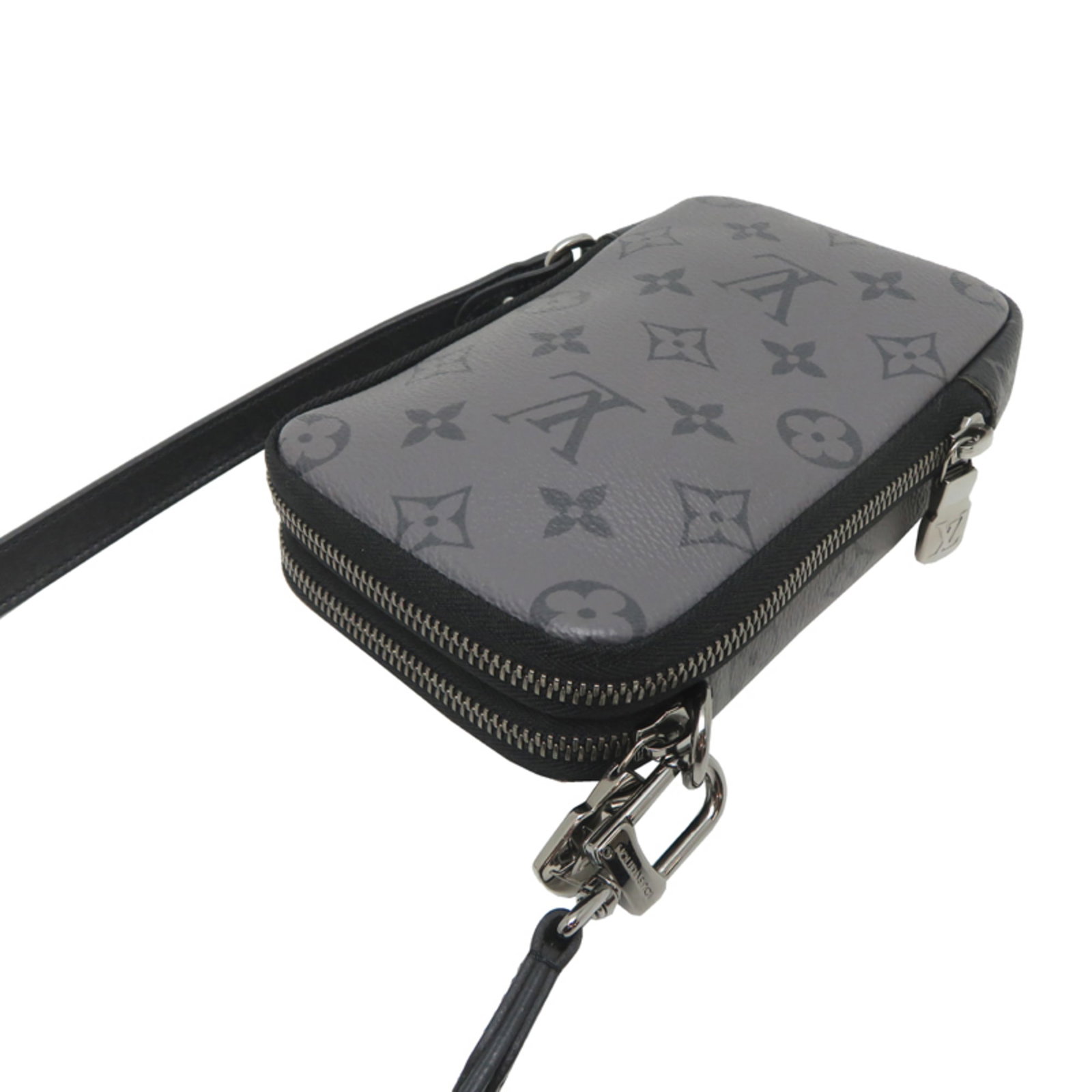 Monogram Eclipse Vuitton Bag Shoulder Louis - 4