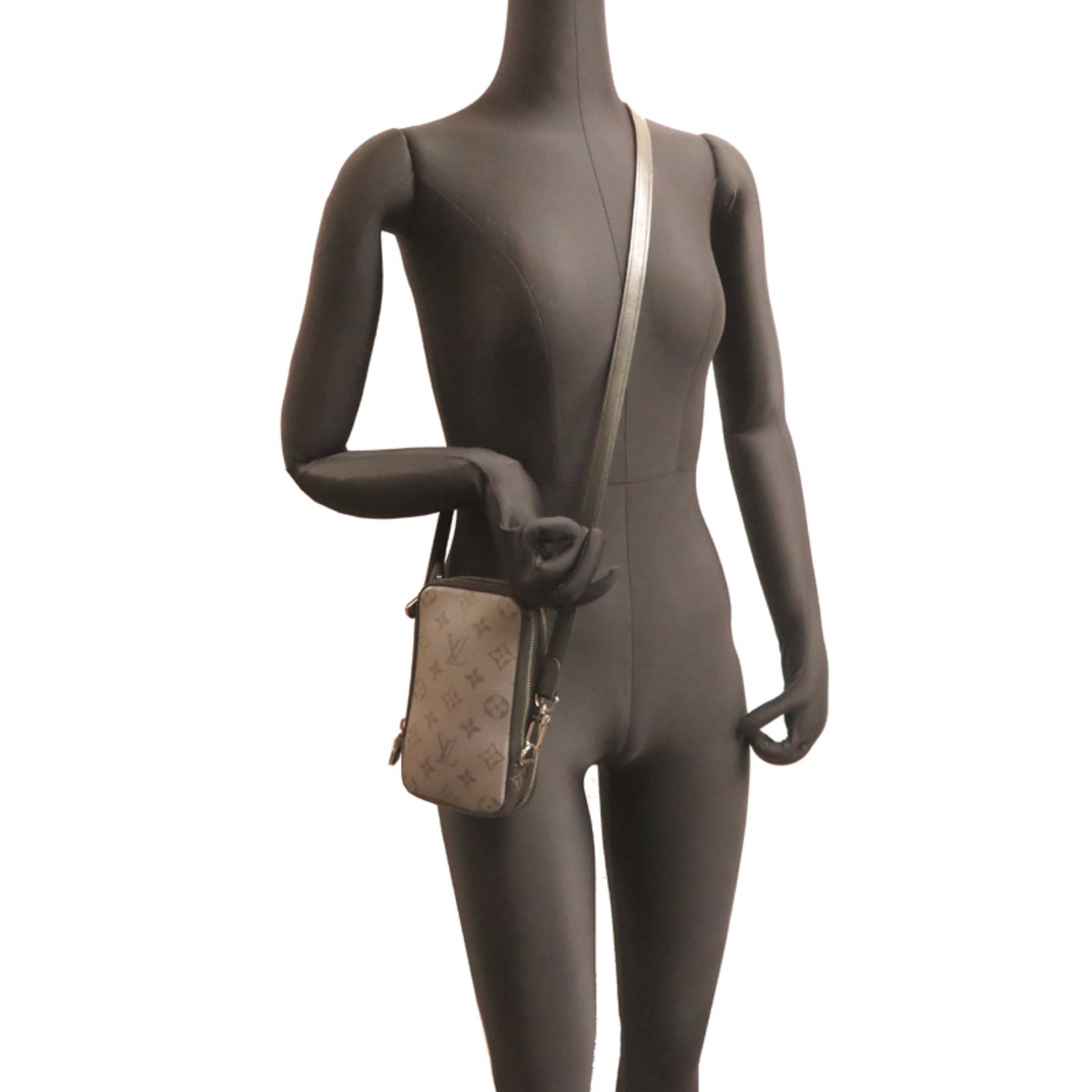 Monogram Eclipse Vuitton Bag Shoulder Louis - 9