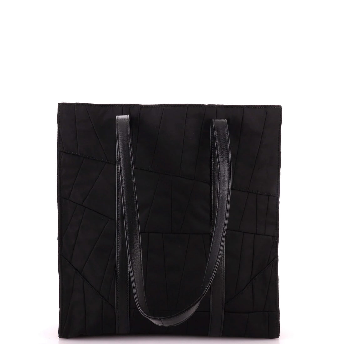 Prada Patchwork Shopping Tote Embellished Re-Nylon Medium - 3