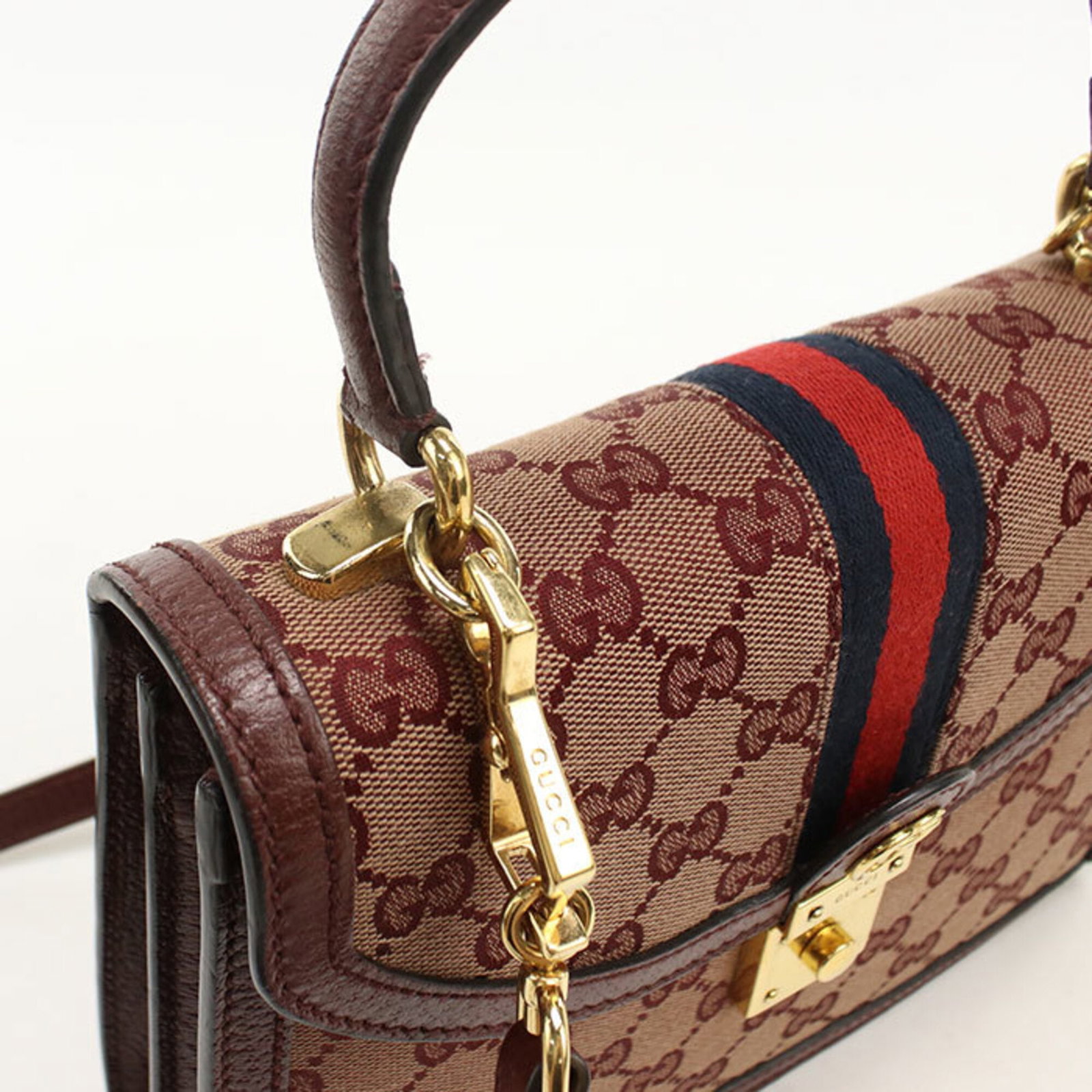 Gucci Canvas Handbag - 7