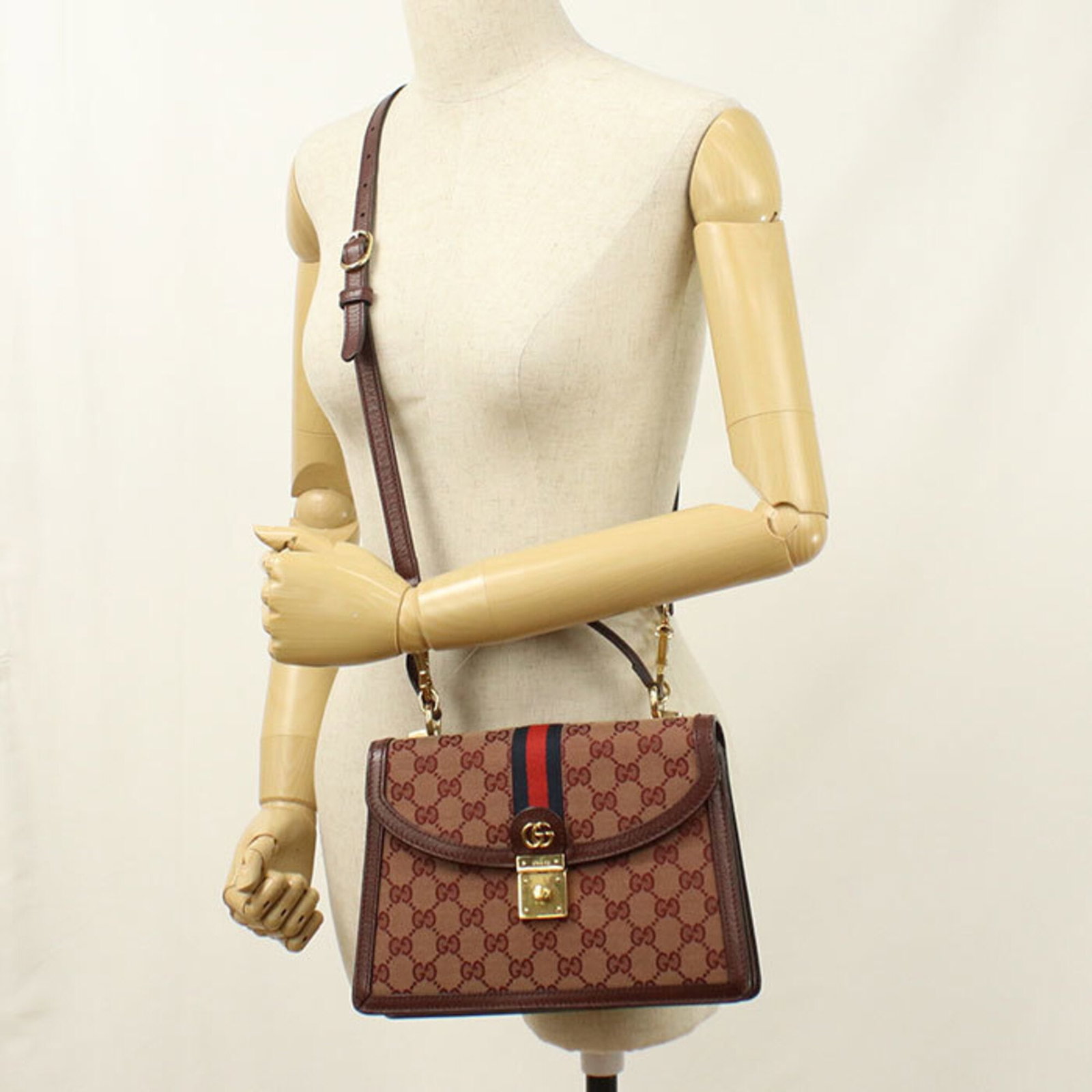 Gucci Canvas Handbag - 8