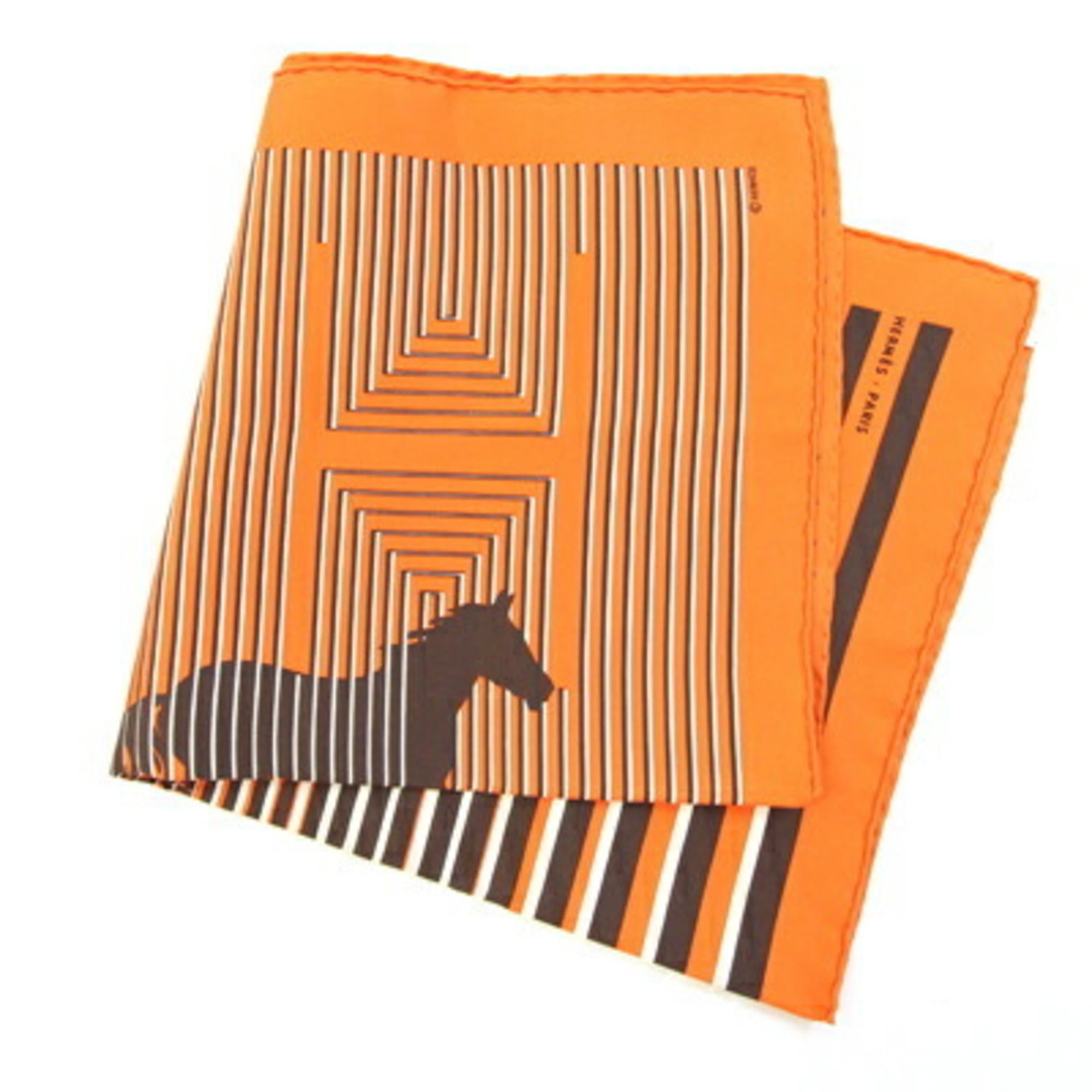 Silk Hermes Scarf - 4