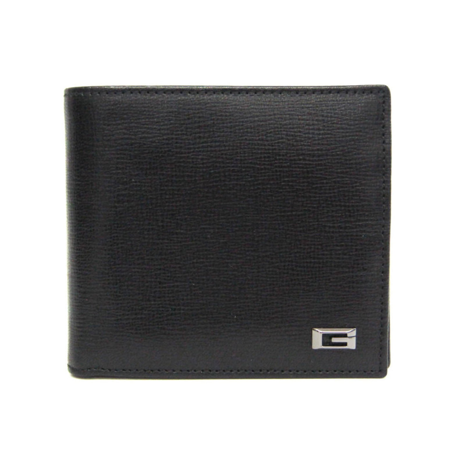 Gucci Wallet (Bi-Fold) Leather: Gucci Wallet (Bi-Fold) Leather The Gucci bi-fold leather wallet features a sleek black design with an open closure and multiple inner pockets for organization. Its compact size and lightweight