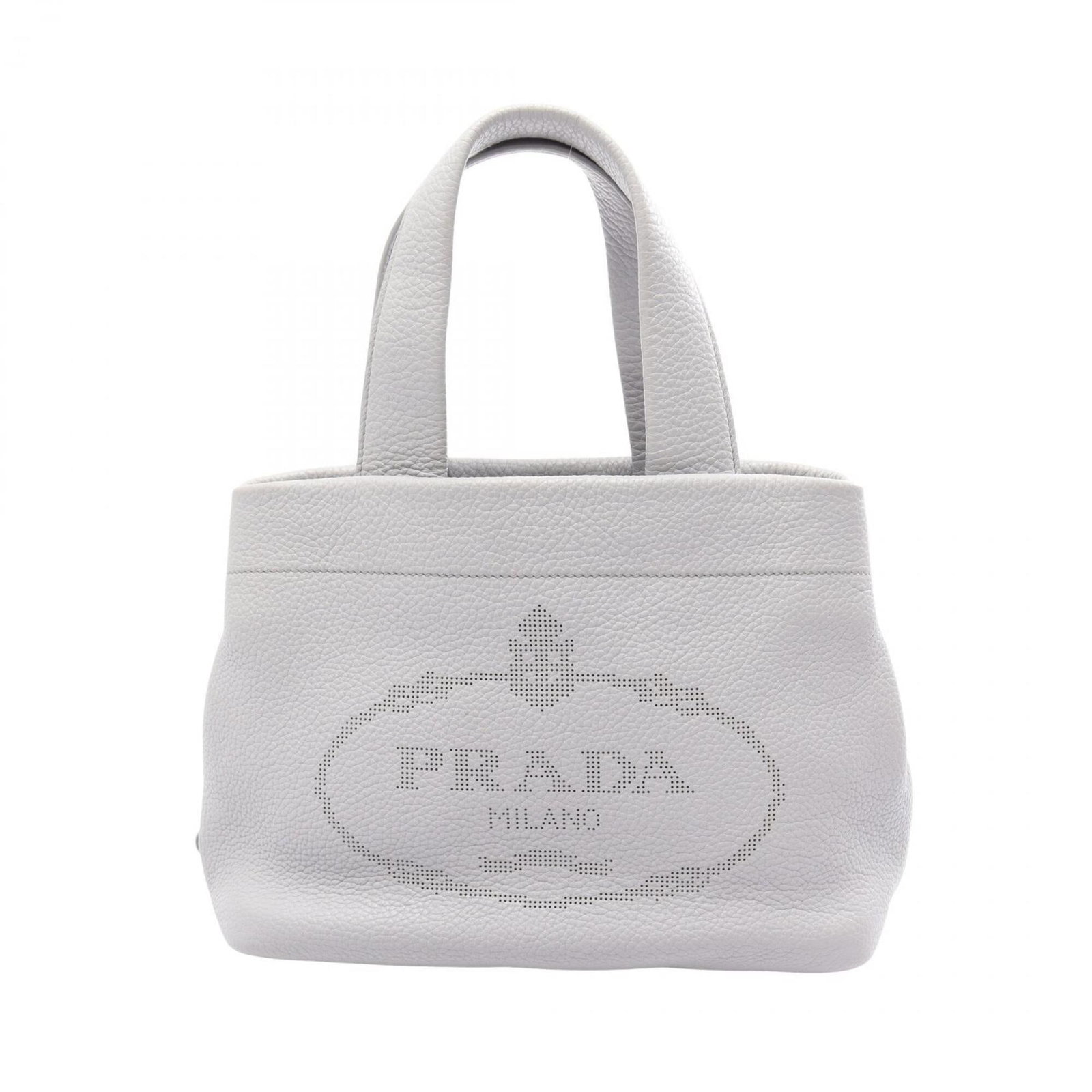 Handbag Tote Leather Bag: Handbag Tote Leather Bag Blue leather Prada MPN 1BG390 tote bag with a size of 19cm x 25cm x 11cm. This stylish handbag features a classic design with a durable leather material. The blue color adds a