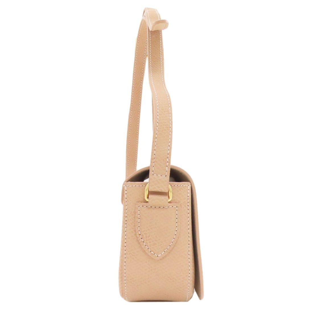 Longchamp Logo Leather Bag Shoulder - 3