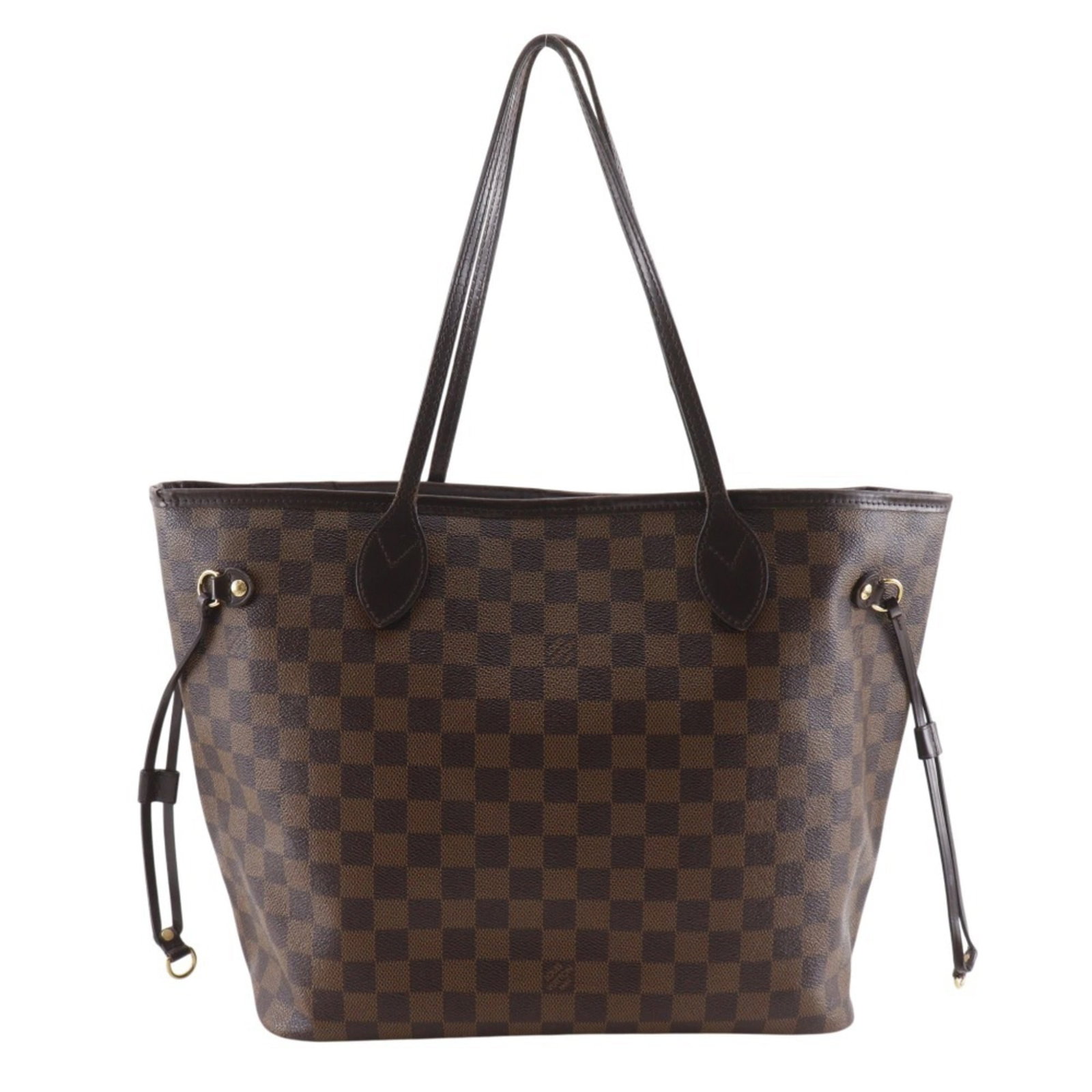 Damier Canvas Louis Vuitton Tote: Damier Canvas Louis Vuitton Tote Damier Canvas Louis Vuitton Tote is made from Damier Canvas, a classic design element of the brand. Measuring 29cm x 32cm x 16cm, it features a signature. This tote