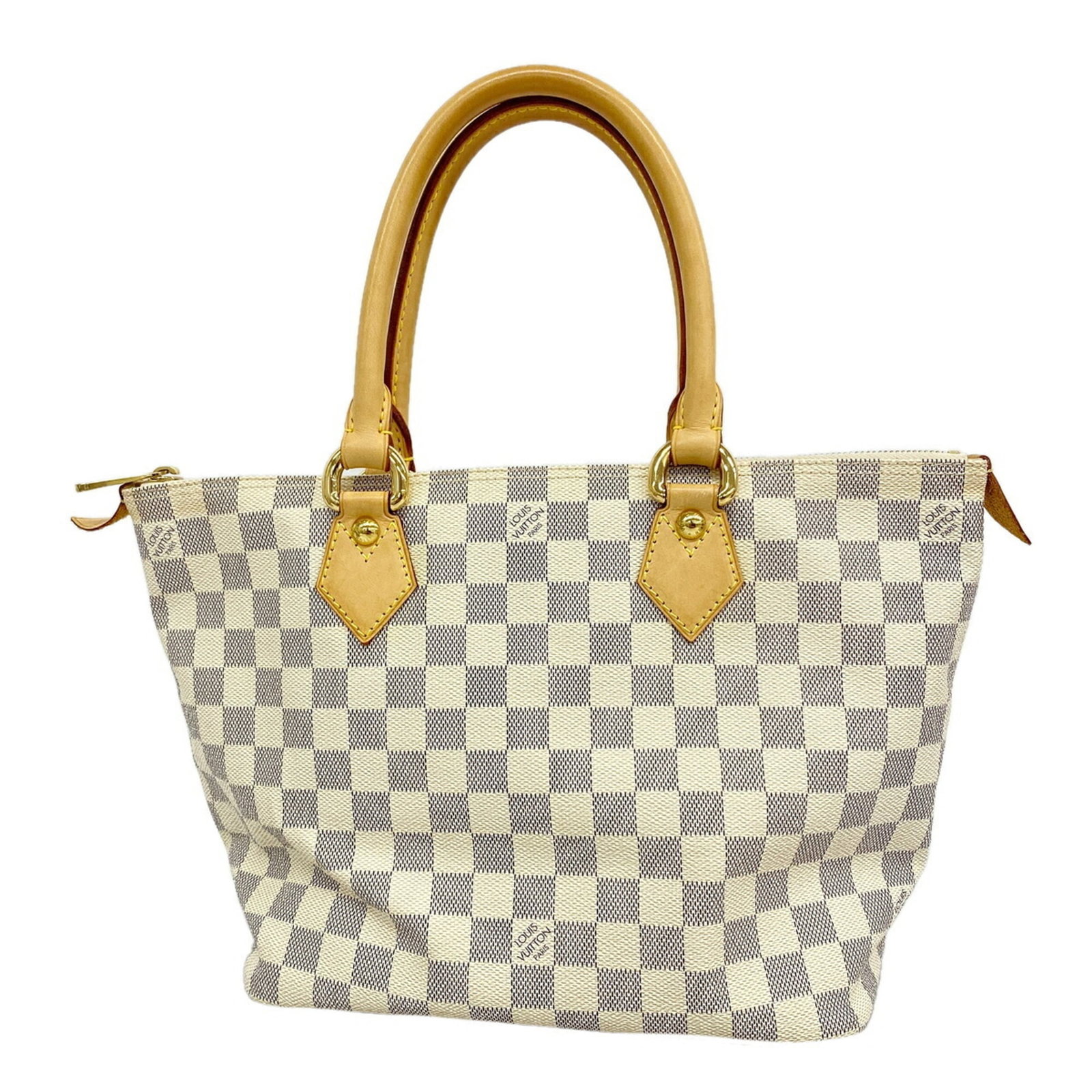 Handbag Louis Vuitton: Handbag Louis Vuitton White Louis Vuitton handbag with dimensions 24cm x 26cm x 14cm, perfect for everyday use. This stylish bag features a classic design and a durable construction that will last