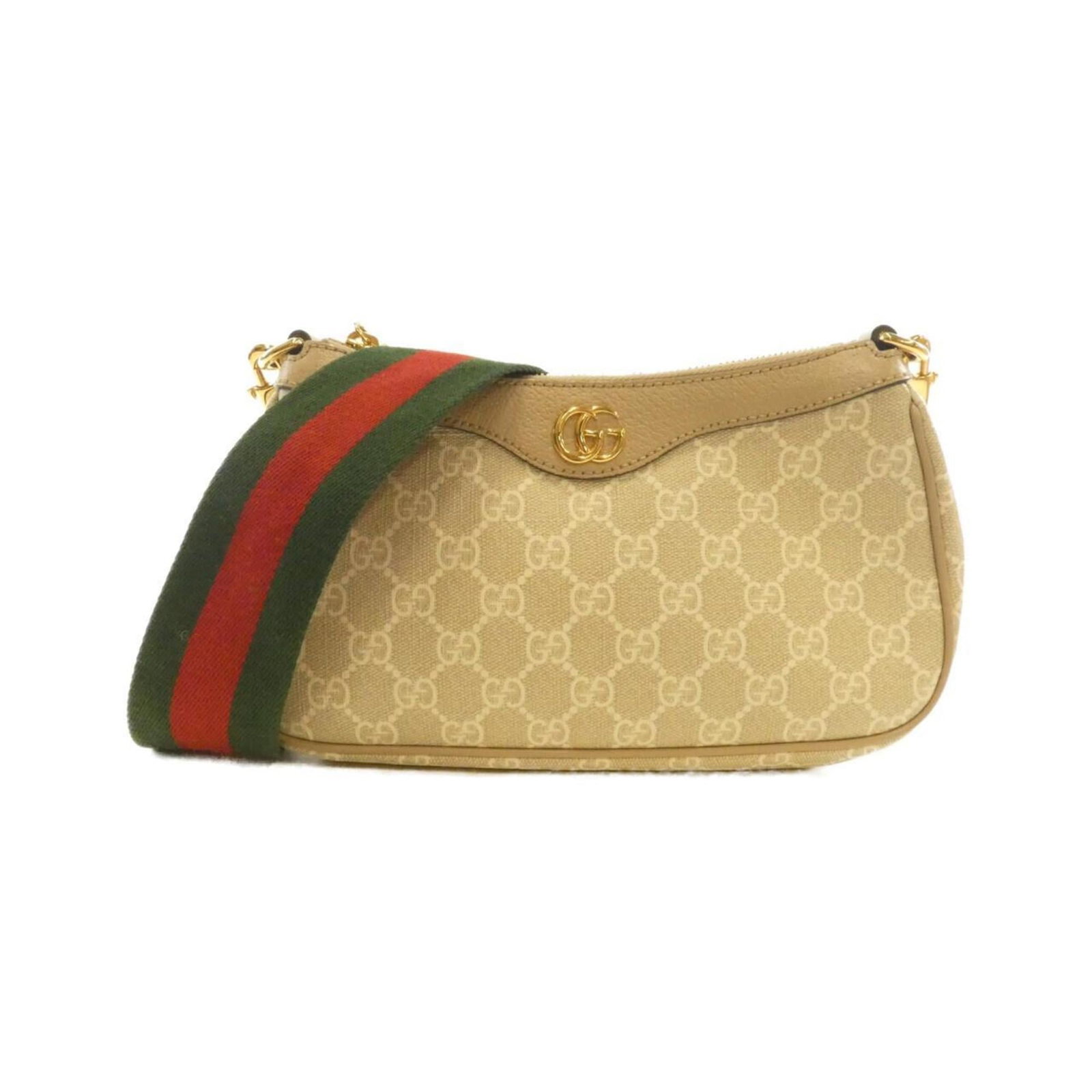Gucci Supreme Gg Bag Shoulder: Gucci Supreme Gg Bag Shoulder Gucci Supreme Gg Bag Shoulder is a stylish shoulder bag made from GG Supreme material, featuring a signature Beige and White color combination. Measuring 14cm x 25cm x