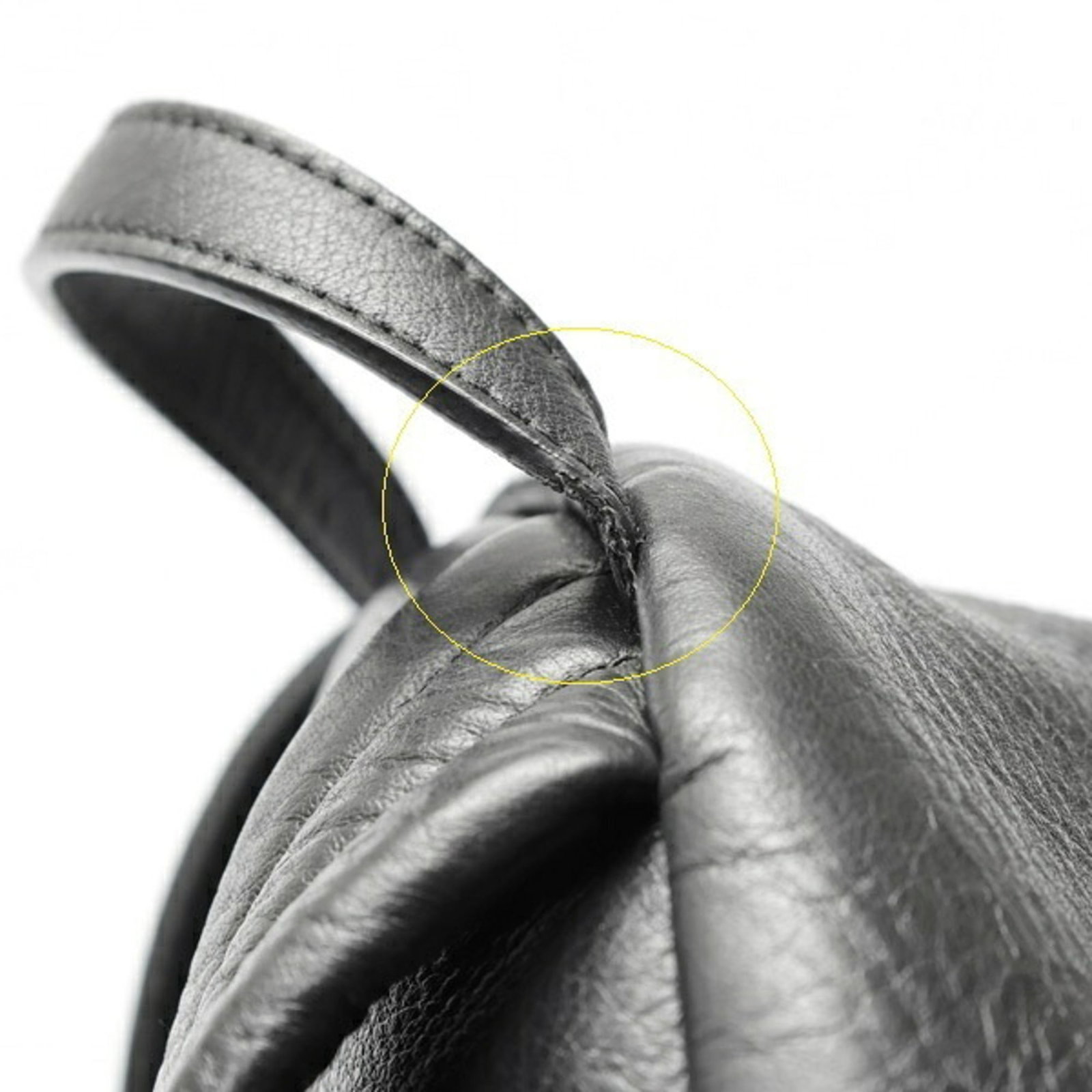 Leather Backpack Balenciaga - 5