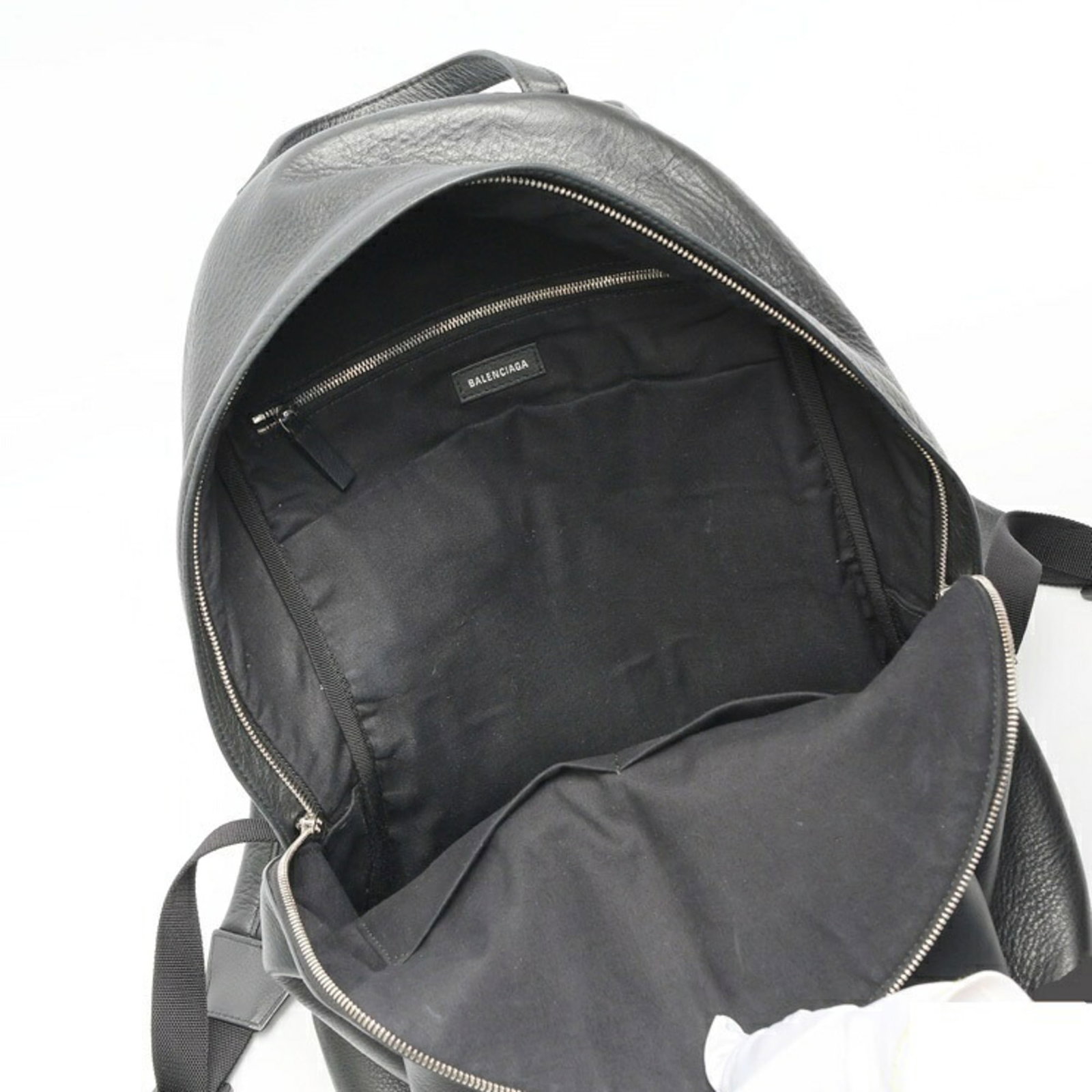 Leather Backpack Balenciaga - 7