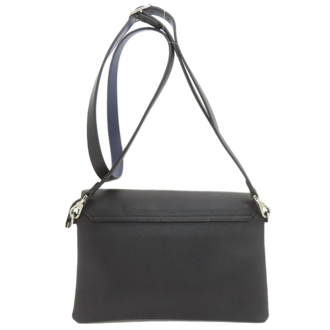 Shoulder Bag Leather Logo - 2
