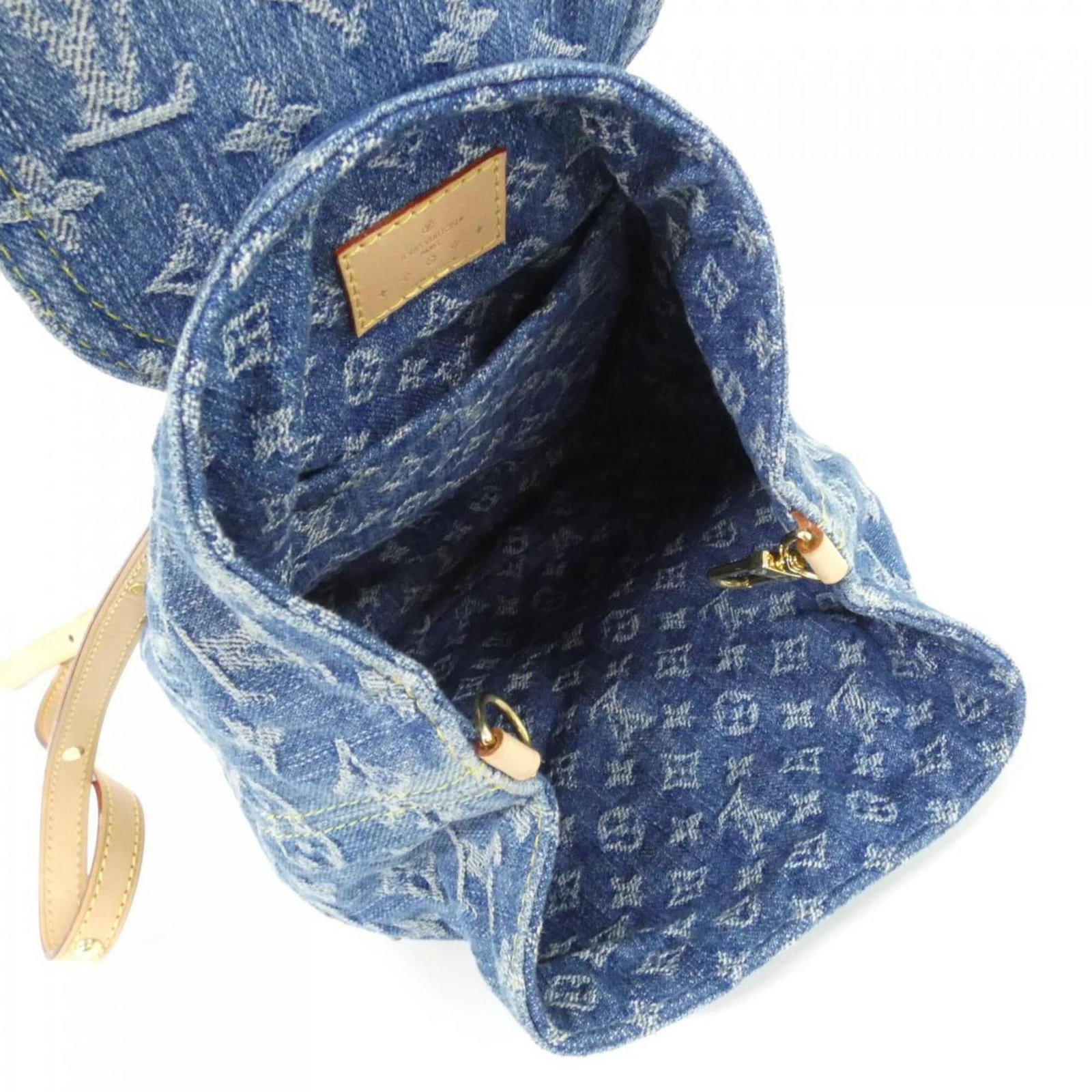 Vuitton Louis Backpack Denim - 10