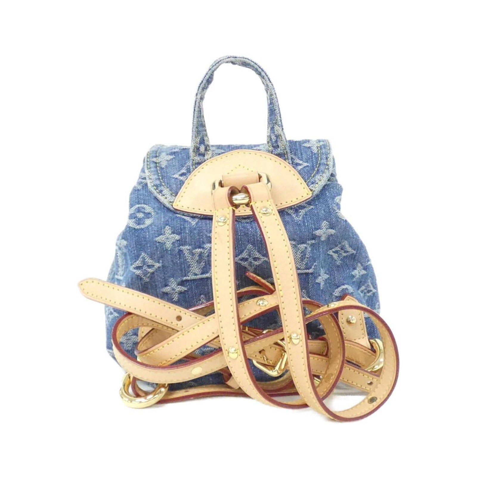 Vuitton Louis Backpack Denim - 2