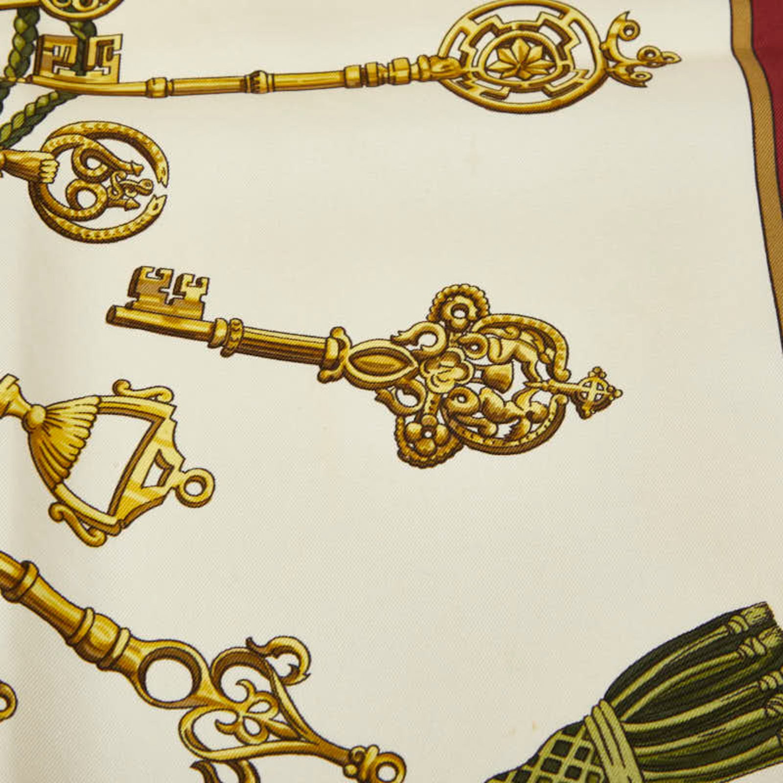 Silk Hermes Scarf - 2