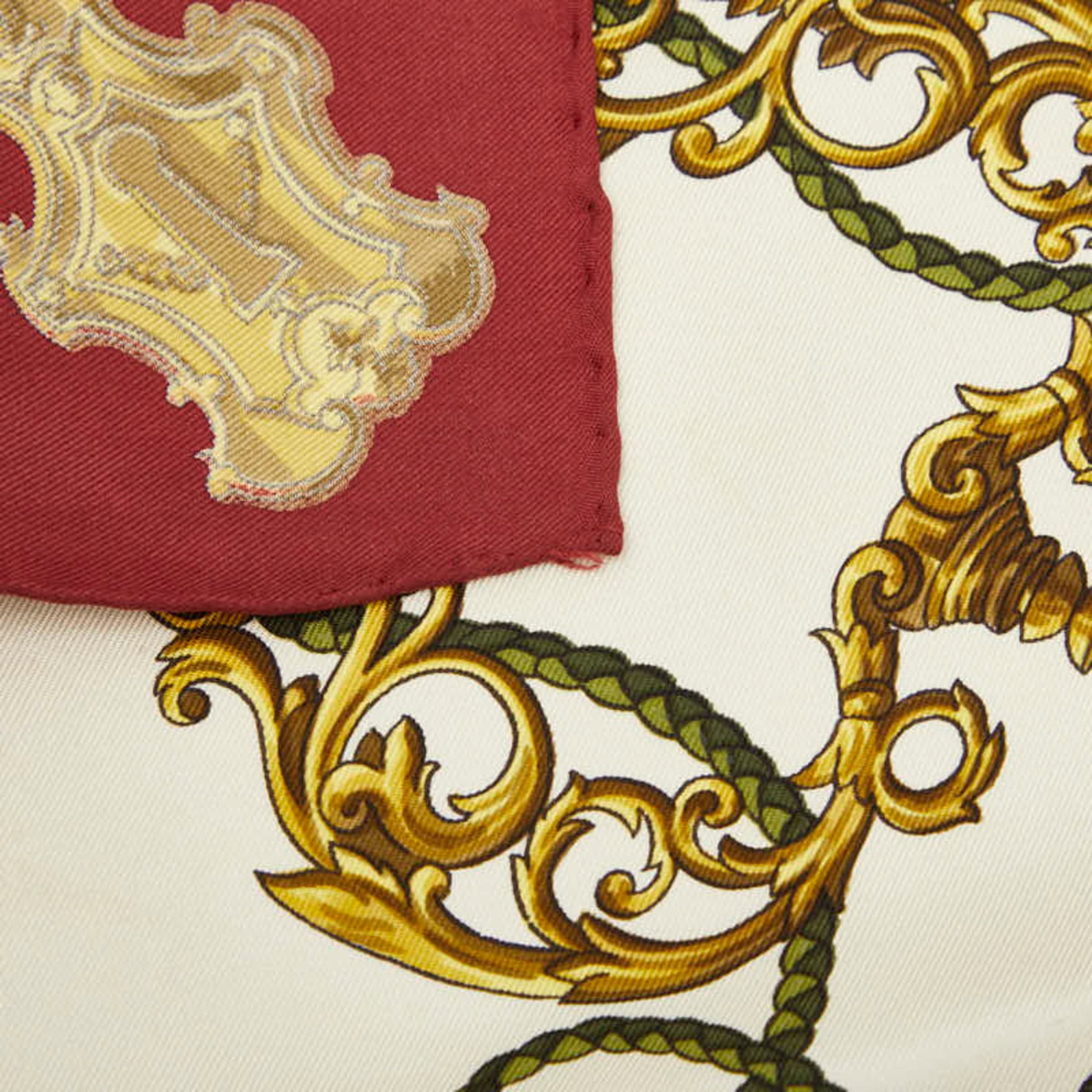 Silk Hermes Scarf - 6