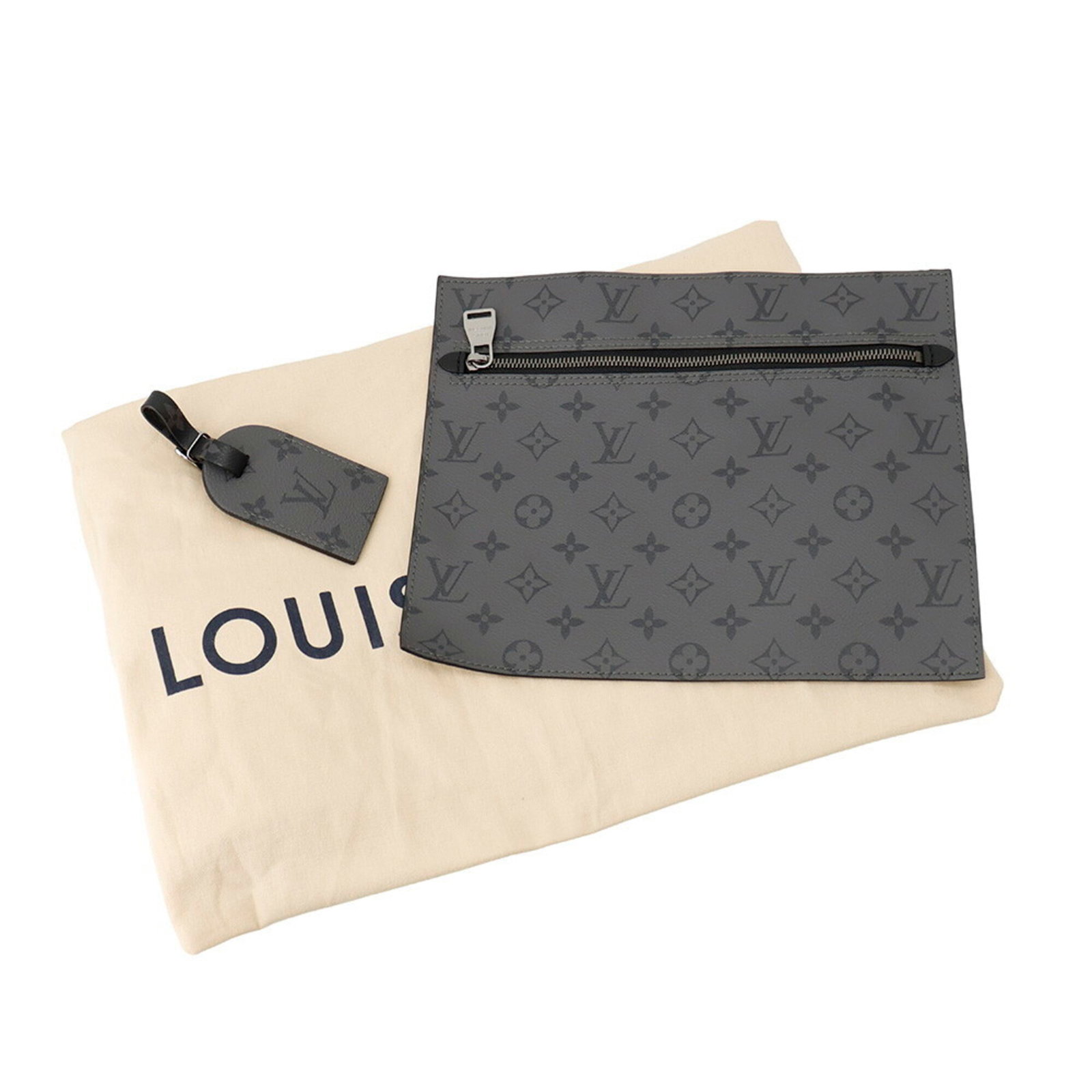 Handbag Louis Vuitton Tote Bag Monogram Eclipse - 18
