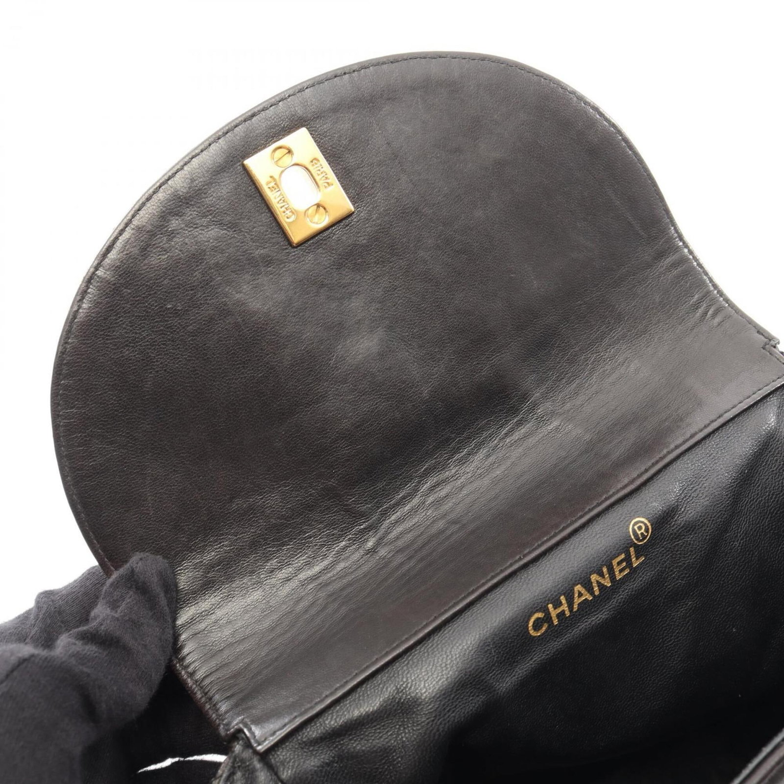 Leather Handbag Backpack Chanel - 6