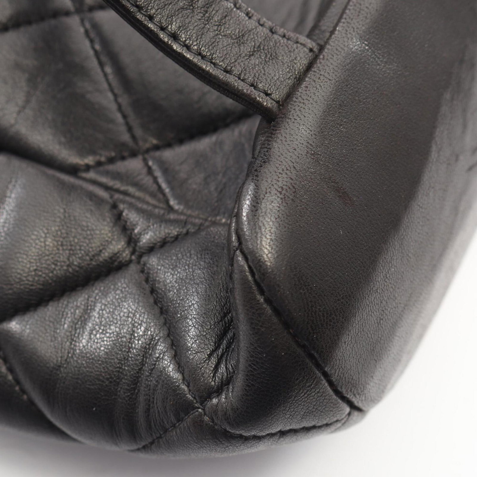 Leather Handbag Backpack Chanel - 9