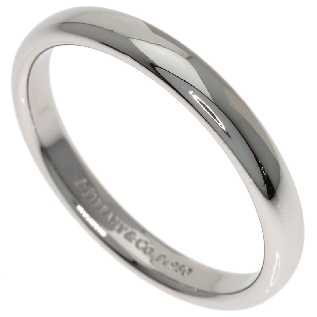Tiffany&Co. Wedding Band Ring Platinum Pt950: Tiffany&Co. Wedding Band Ring Platinum Pt950 Platinum Pt950 Tiffany&Co. Wedding Band Ring in Silver. This Tiffany&Co. platinum ring features a 9(US) size and open ring closure, made from 950 pure plat