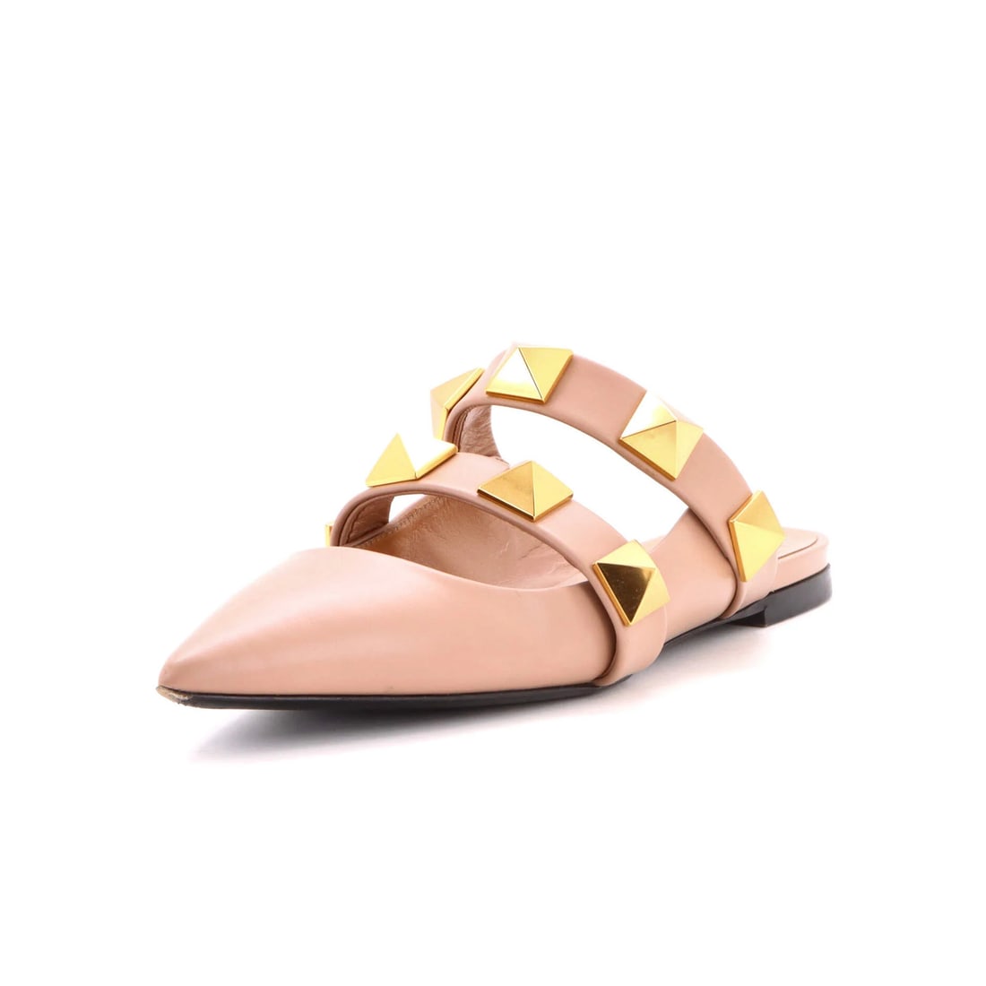 Garavani Valentino Women's Roman Flat Stud Mules Leather (1 of 6)